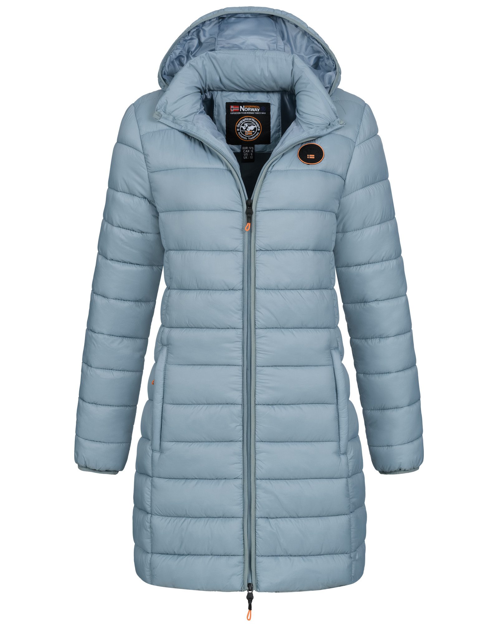 Geographical Norway Steppmantel Winterjacke Damen Steppjacke Parka Lange St günstig online kaufen