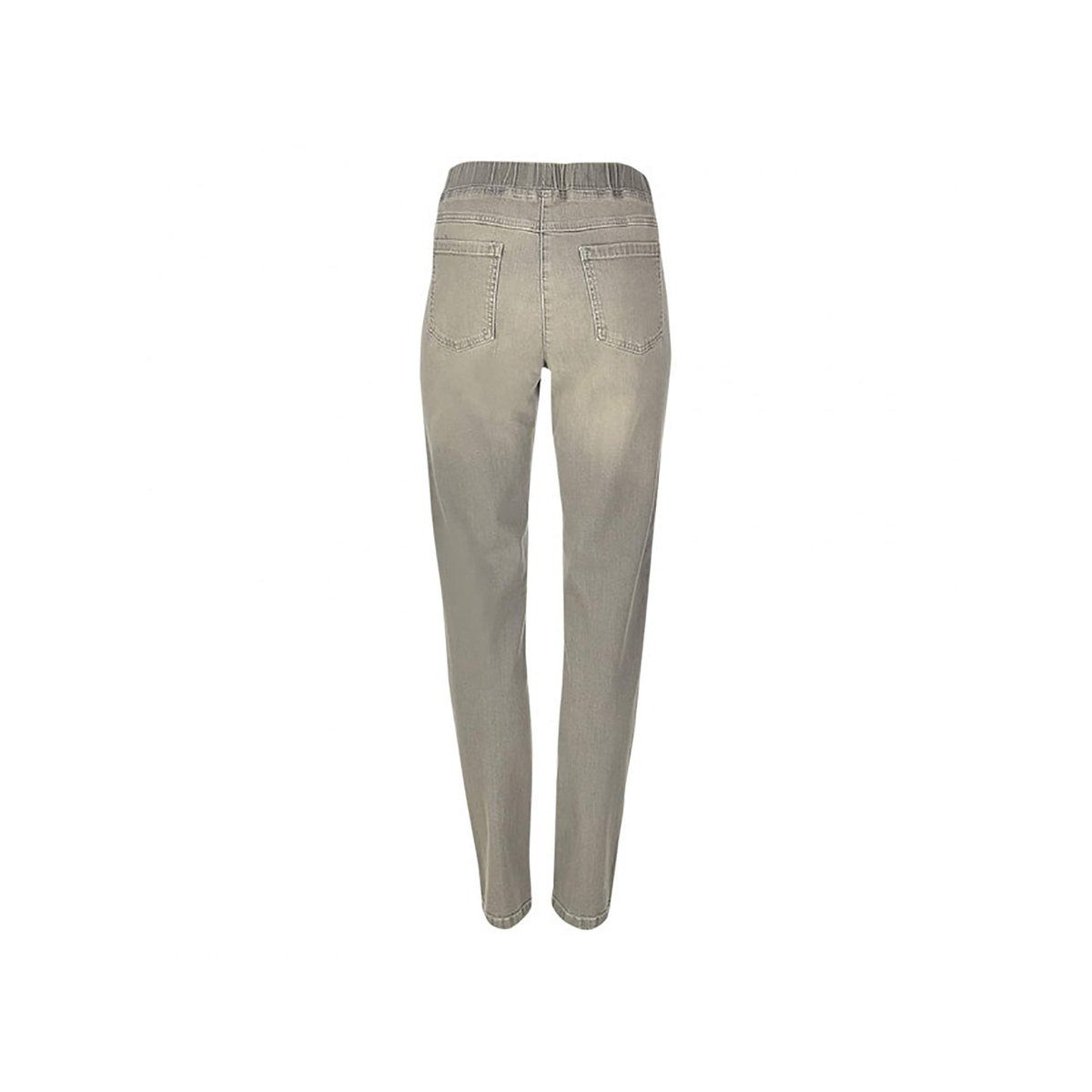 regular (1-tlg) 5-Pocket-Jeans grau Rabe