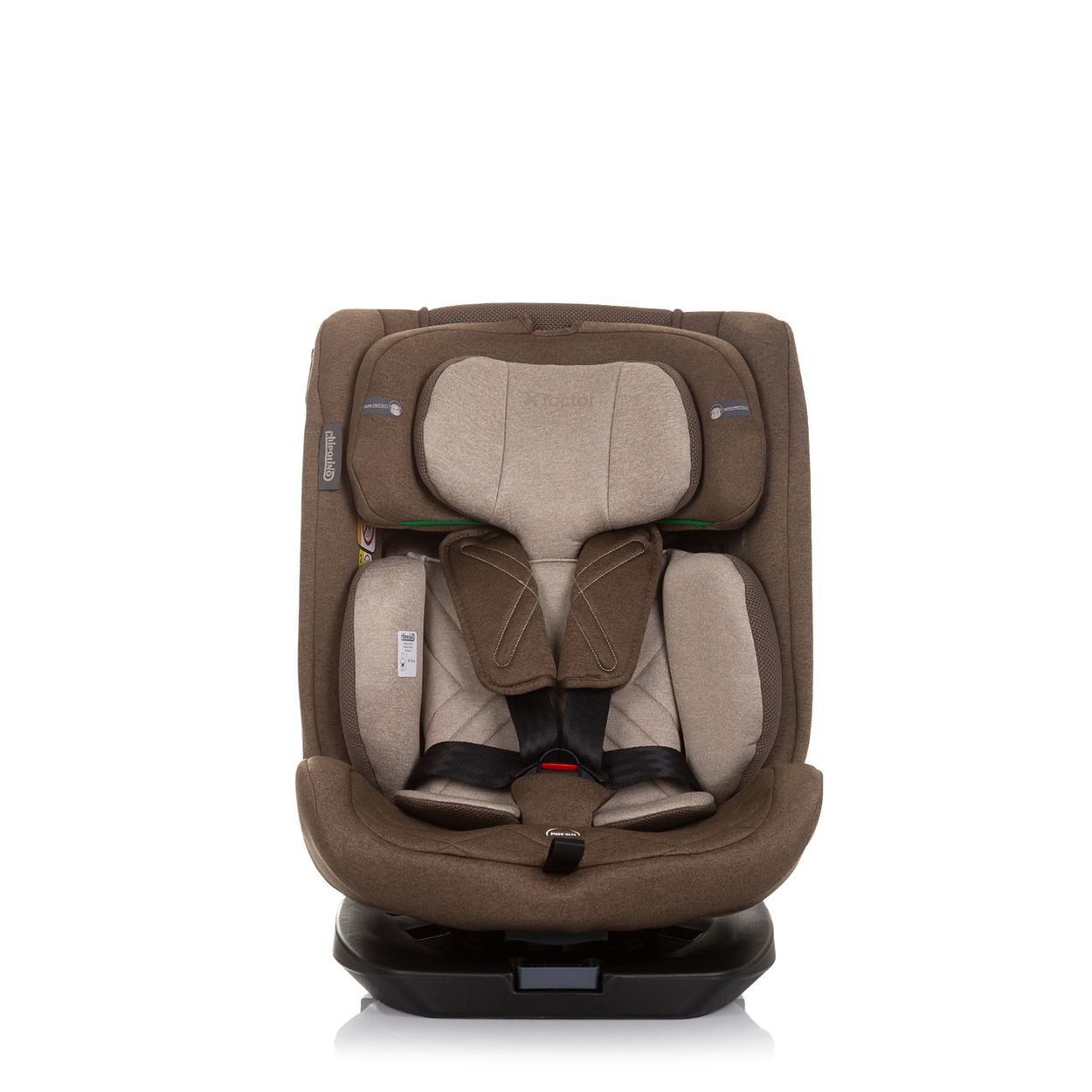 Chipolino Autokindersitz Kindersitz X-Factor i-Size, ab: 0, bis: 12, (40 - 150 cm) Isofix verstellbar drehbar