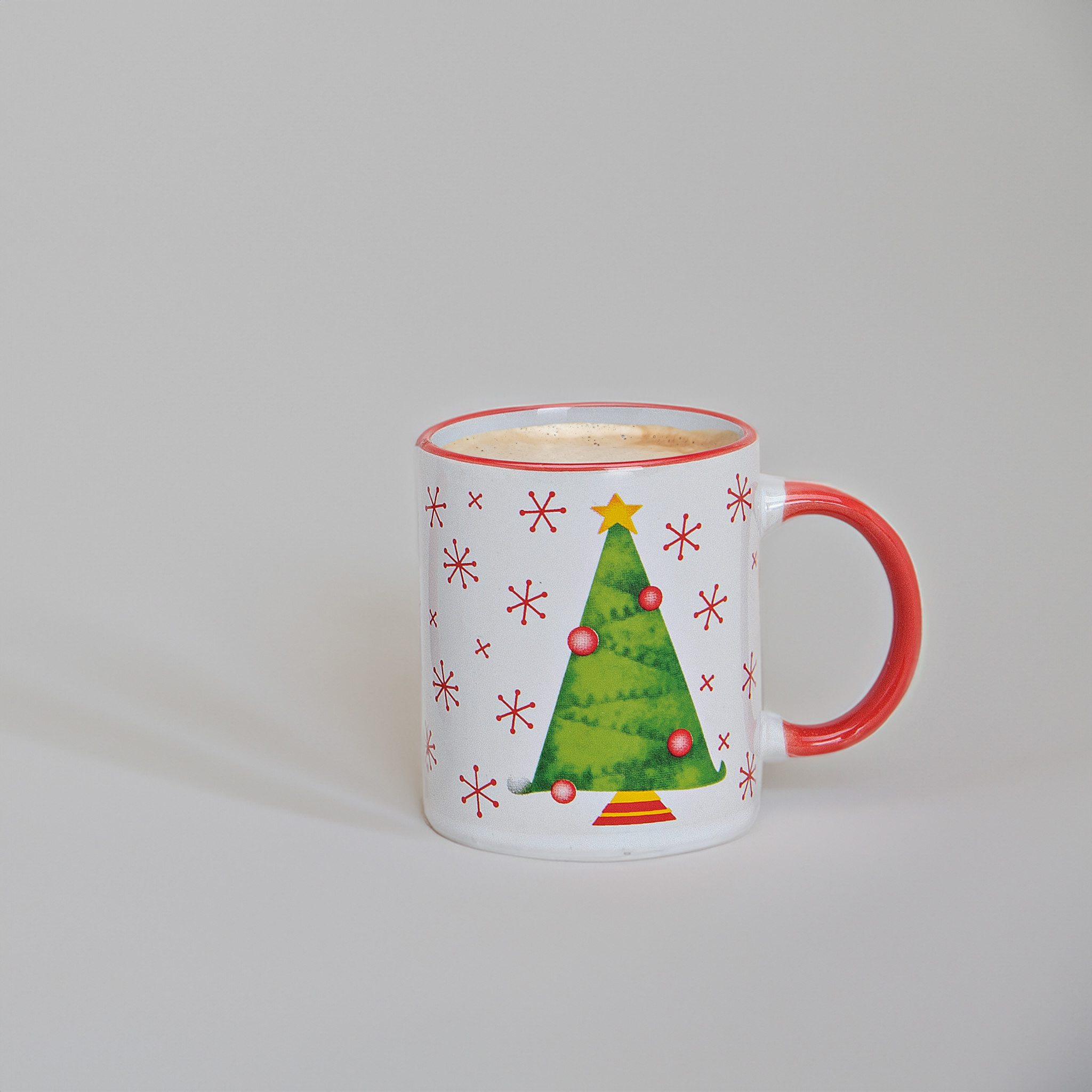 matches21 HOME & HOBBY Tasse Weihnachtstassen 3er Set Weihnachtsbaum Schneemann Kaffeetassen, 3-tlg., Keramik, Tee Kaffee-Becher, Weihnachten, klassisch, bunt weiss, 300 ml