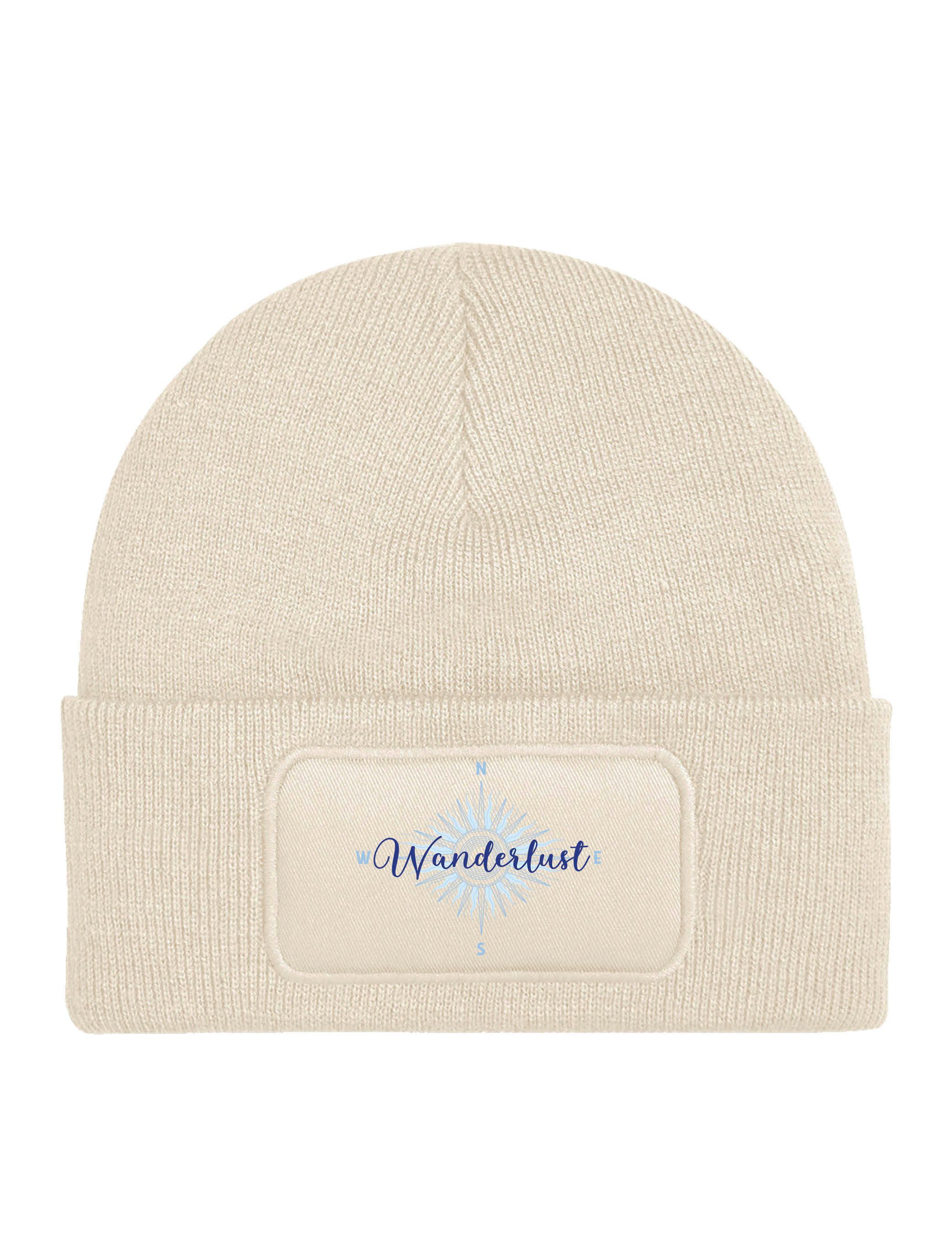 Youth Designz Beanie Unisex Kinder Beanie Mütze "Wanderlust" Natur Print Geschenk mit lustigen Aufdruck für Jungen und Mädchen Statement