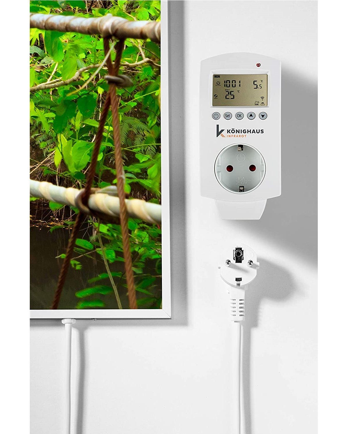 Könighaus Infrarotheizung Bild-Serie 1200W, hohe Effizienz, Made in Germany, sehr angenehme Strahlungswärme – Bild 3 von 5