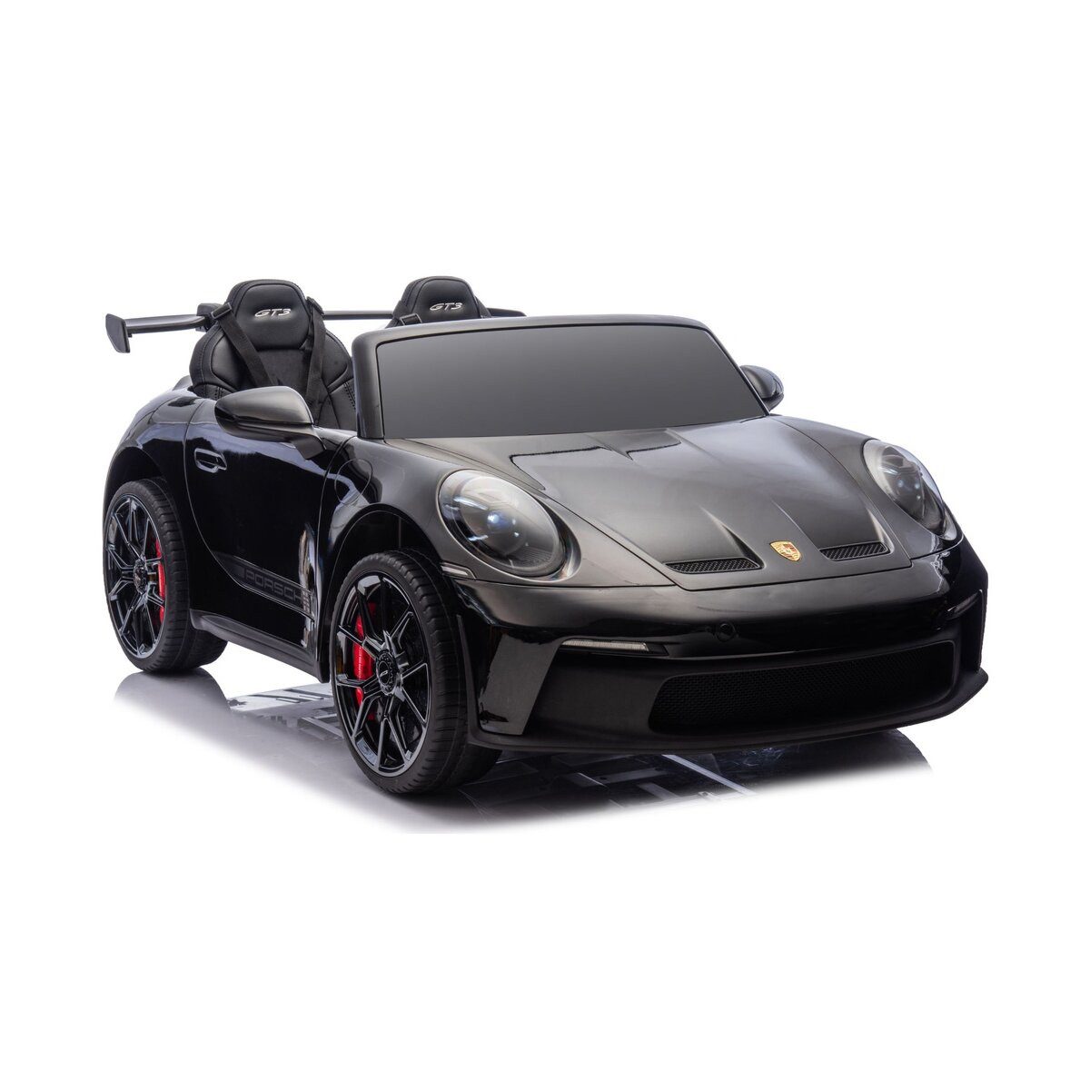 Wisam Elektro-Kinderauto DK-P911 Porsche GT3, schwarz lackiertes, Elektro Auto Batterieauto