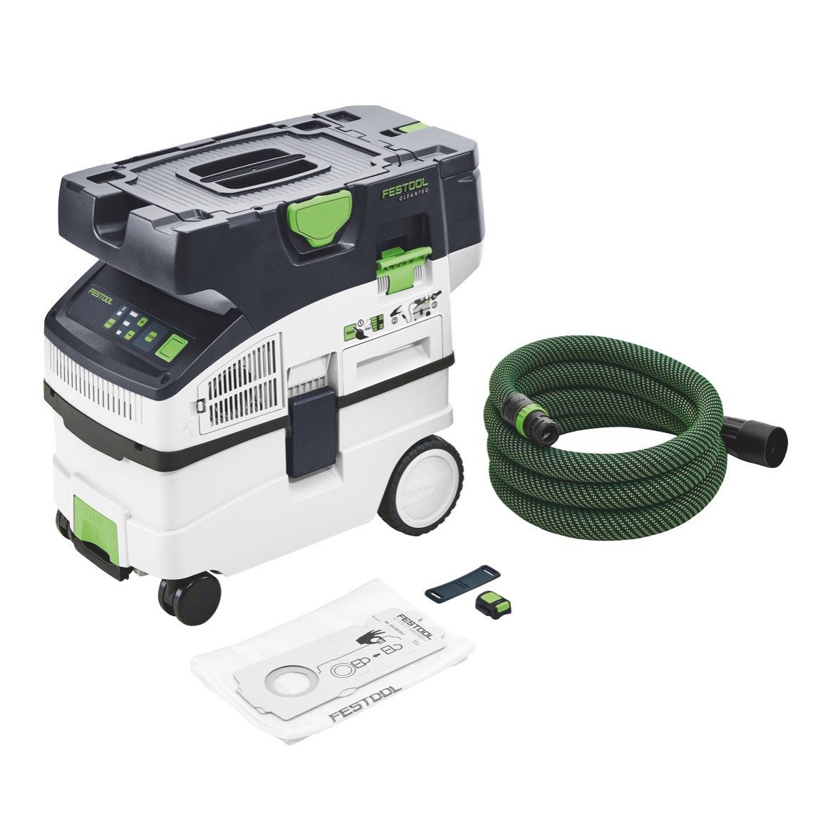 FESTOOL Akku-Handstaubsauger CTLC MIDI I-Basic Akku Absaugmobil 36 V Staubklasse L Solo (577066)