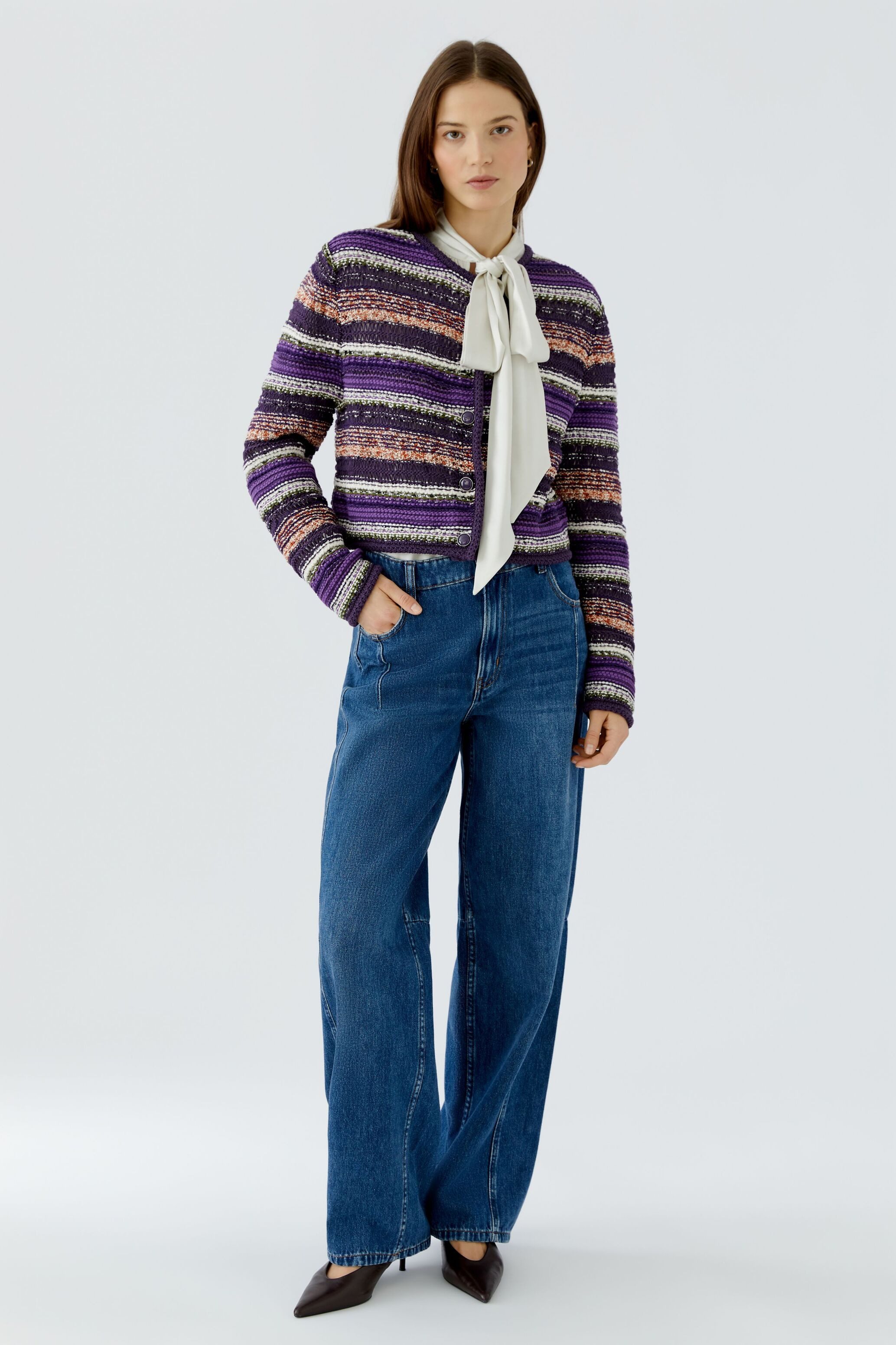Oui Strickjacke