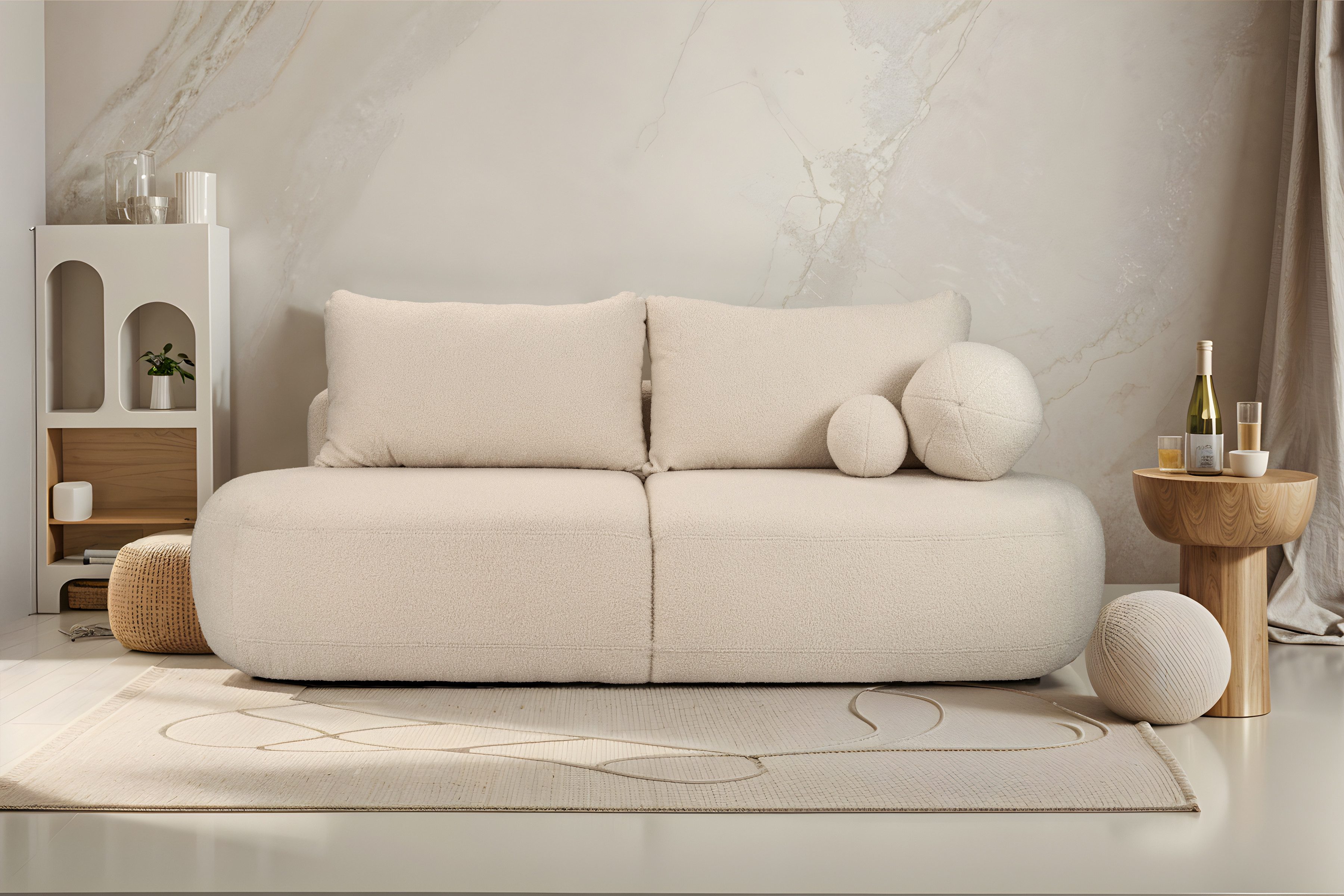 Kaiser Möbel Schlafsofa mit Bettkasten Fabo, günstig online kaufen