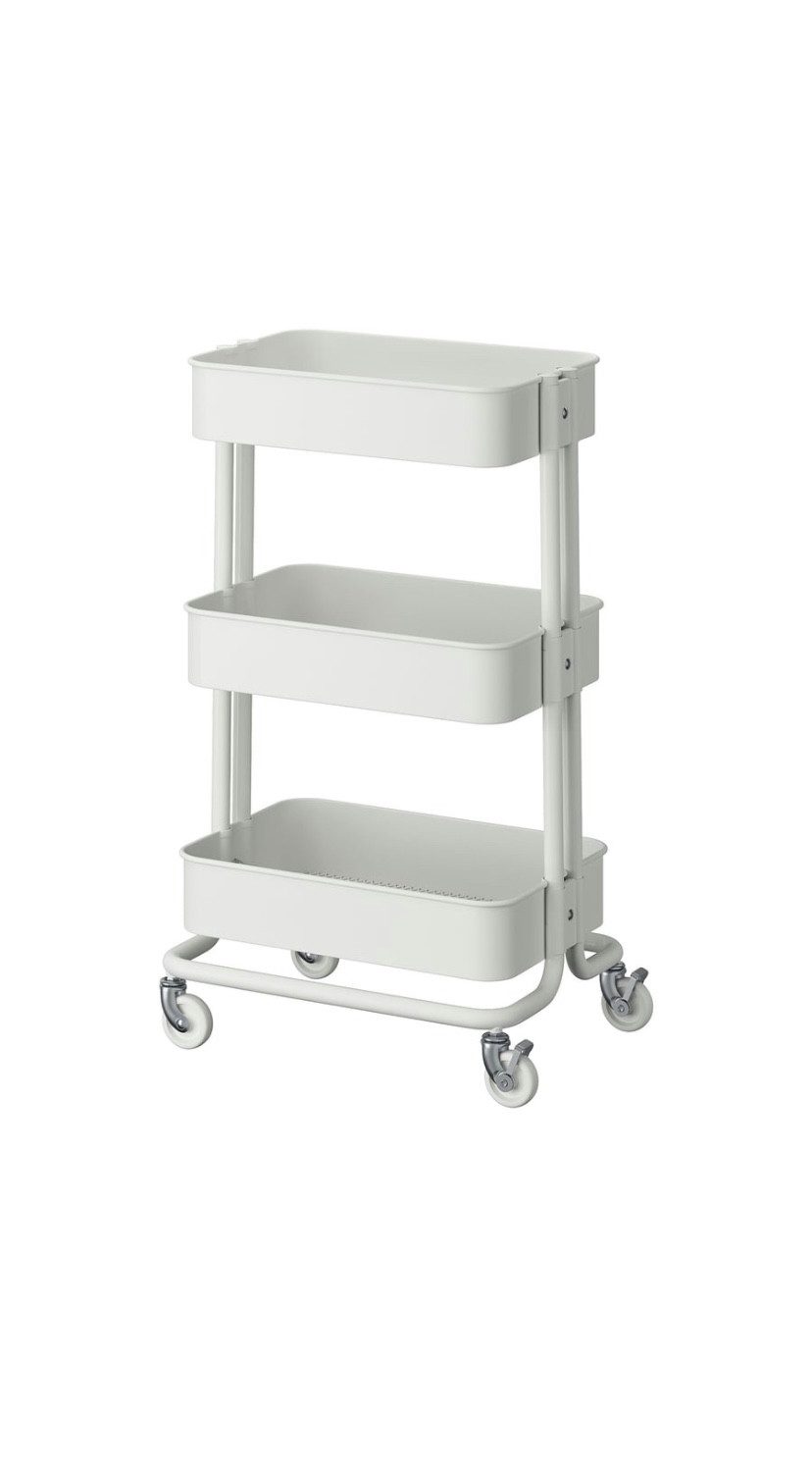 IKEA Тележки-кухня IKEA RÅSKOG Servierwagen Barwagen Badezimmerwagen - Schwarz