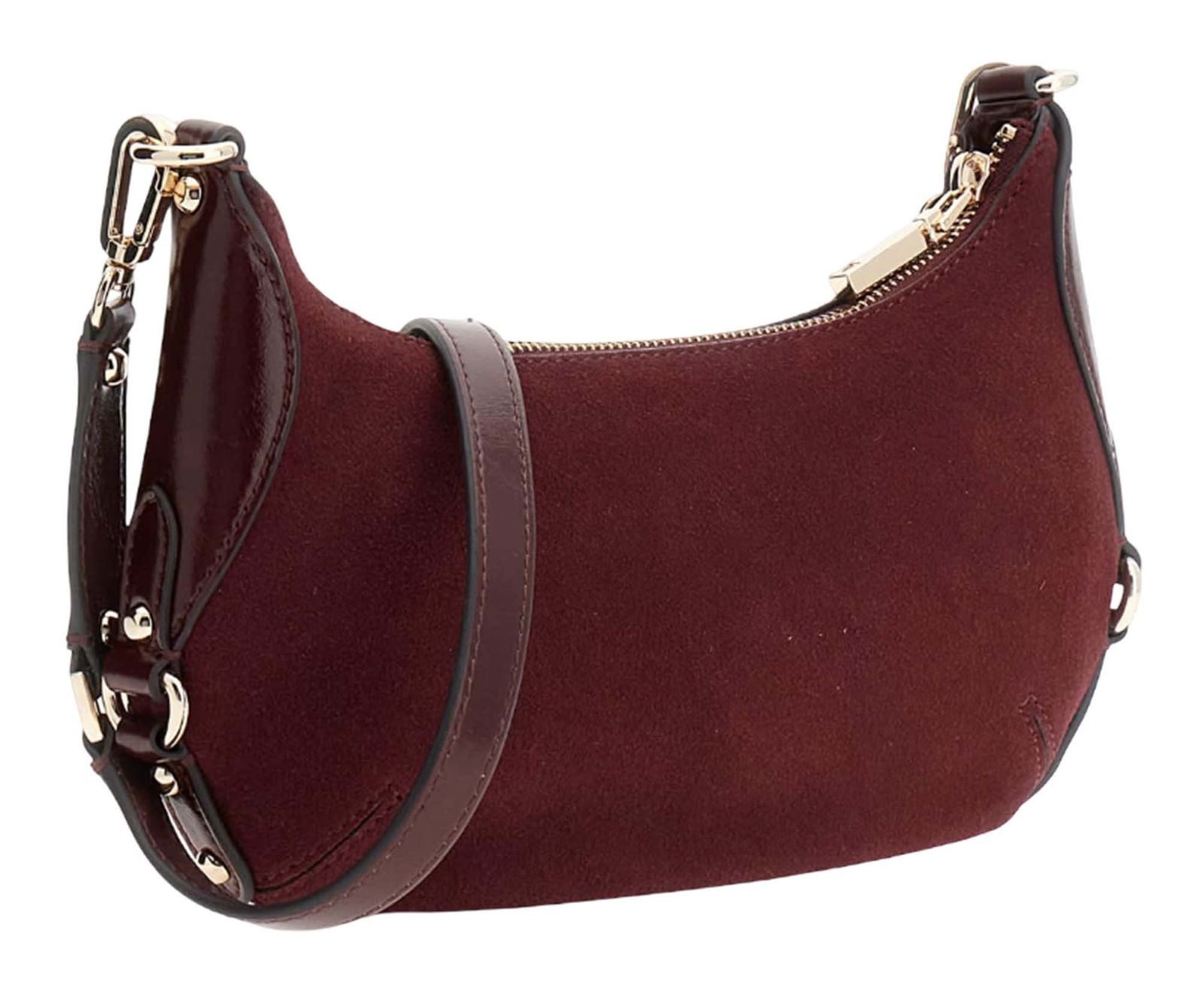 Guess Umhängetasche Mini Crossbody Bag, aus echtem Rindsleder