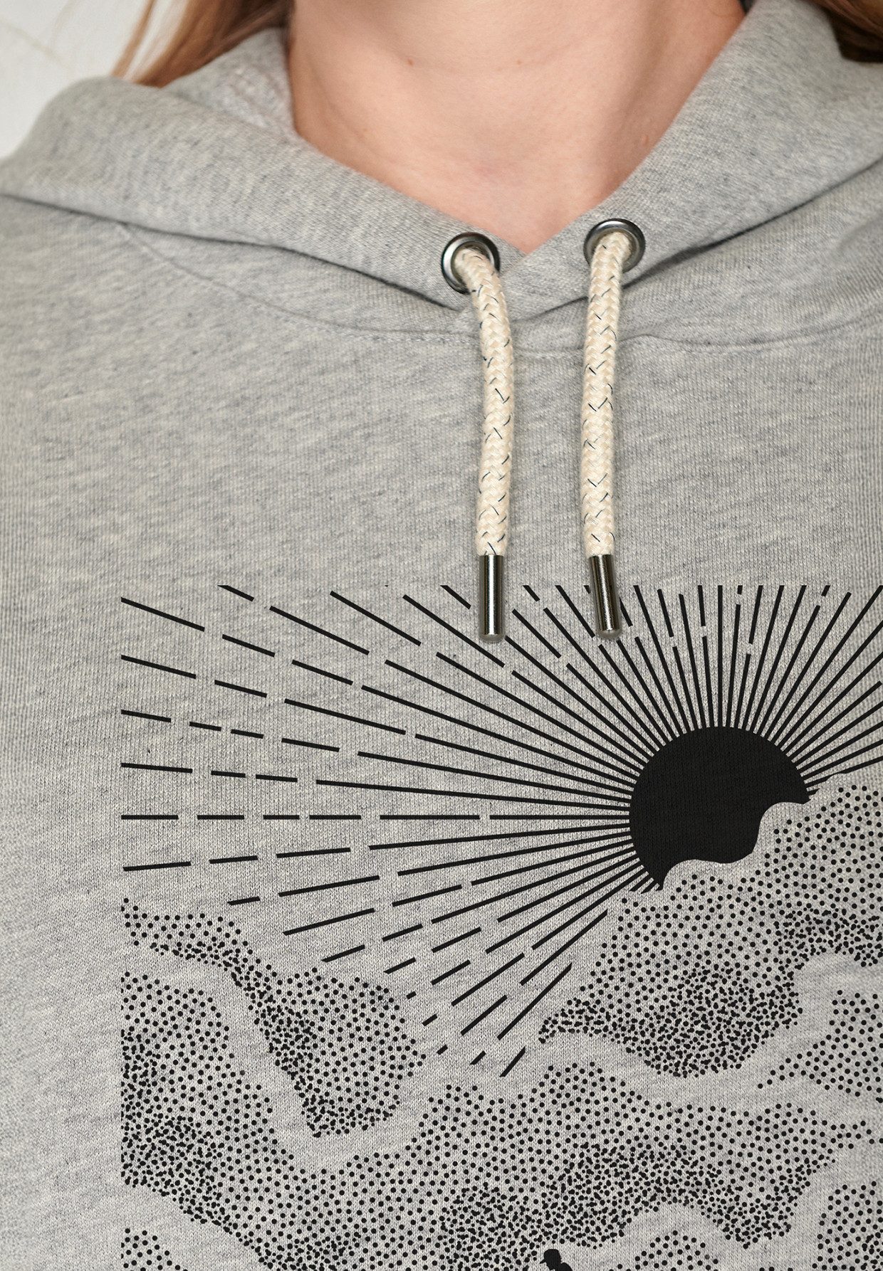 GreenBomb Hoodie Chipper Nature Buddies 100 % Bio-Baumwolle, GOTS-zertifiziert, weicher, angenehmer Stoff