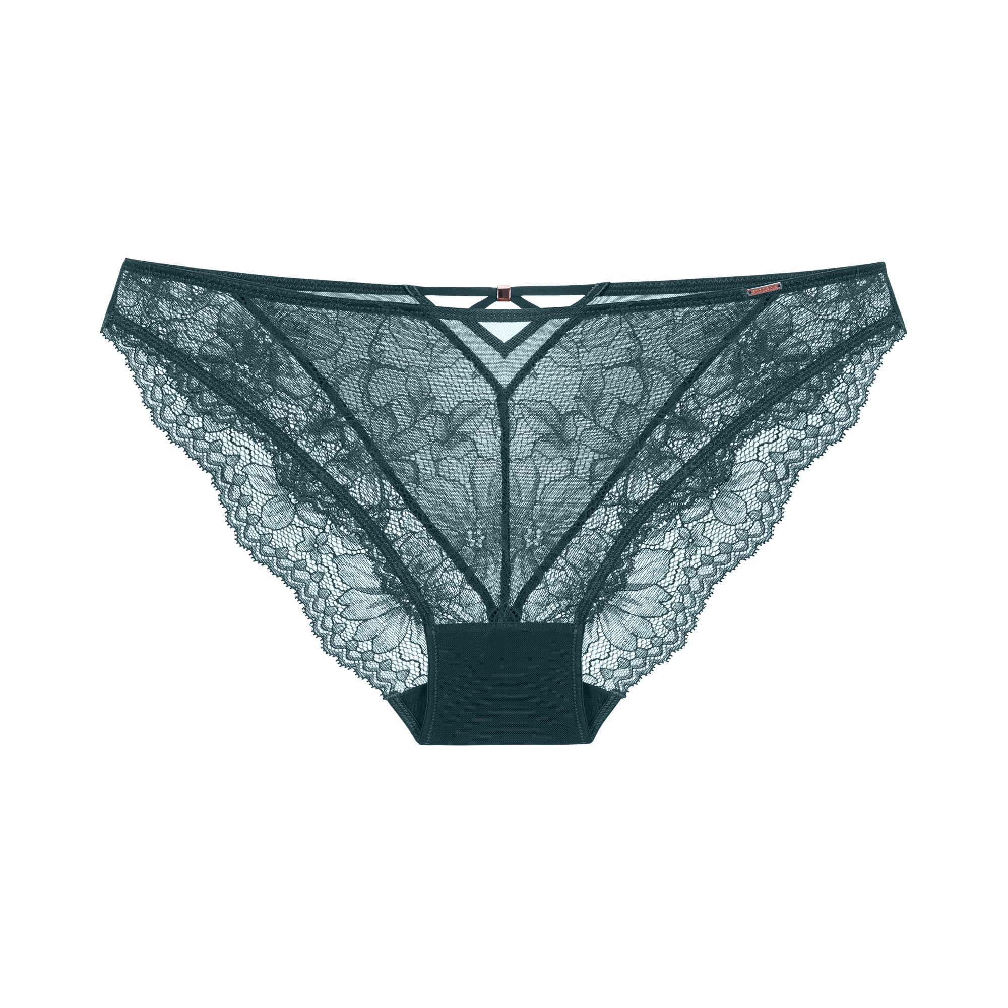 Dorina Slip Jemma BRIEF florale Spitze, Mesh, elastisch, feminin