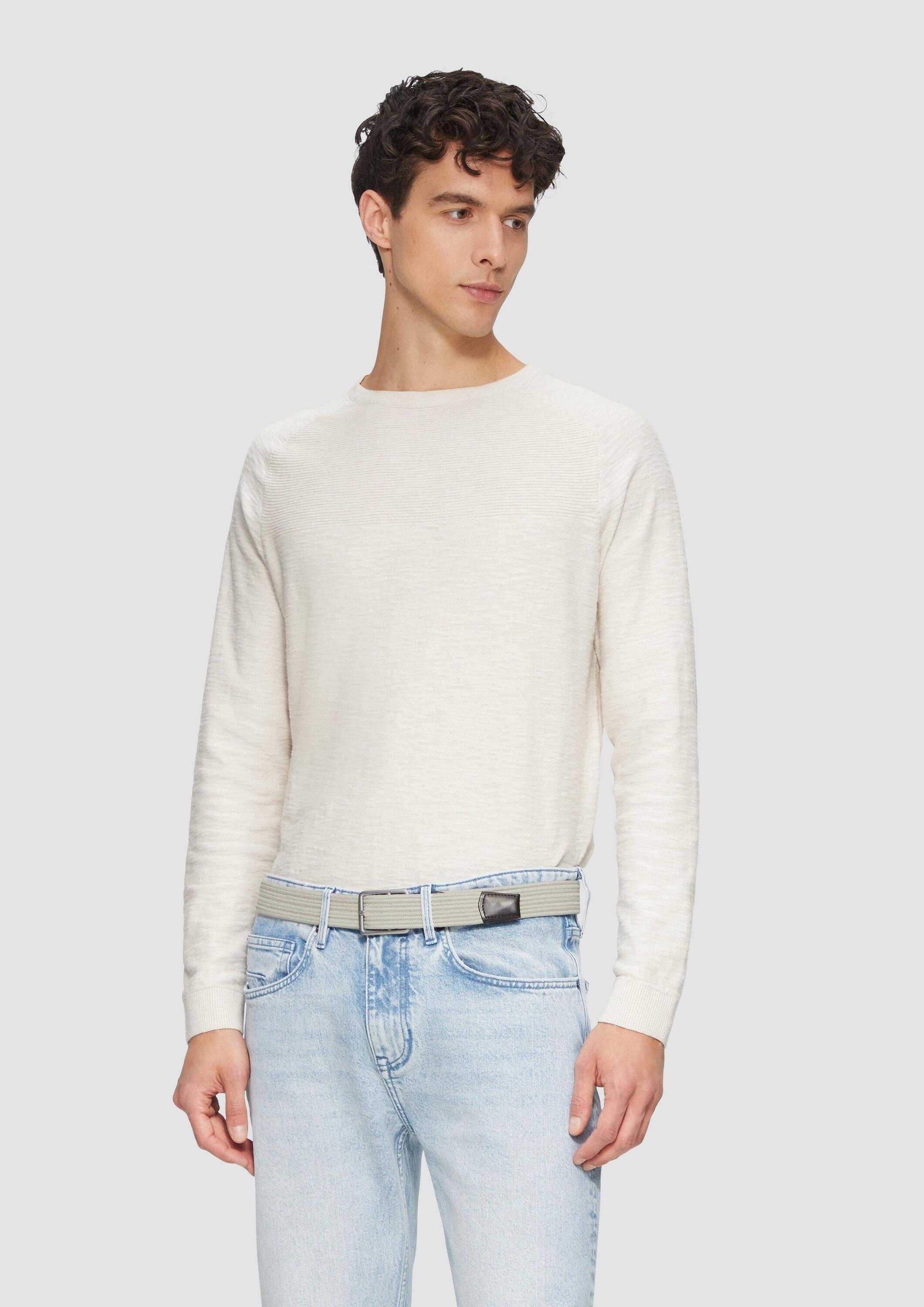 s.Oliver Ledergürtel Taillengürtel Gürtel mit Dornschließe