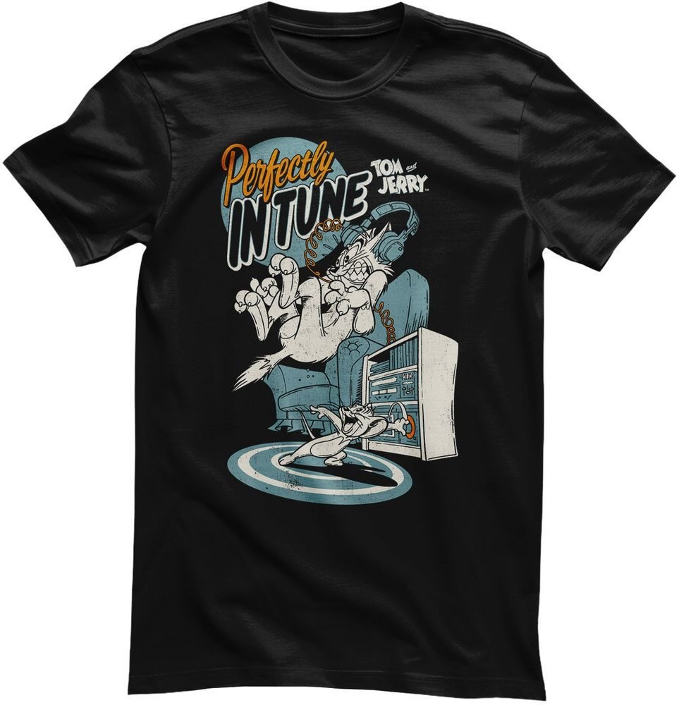 Tom & Jerry T-Shirt Tom & Jerry - Perfectly In Tune T-Shirt