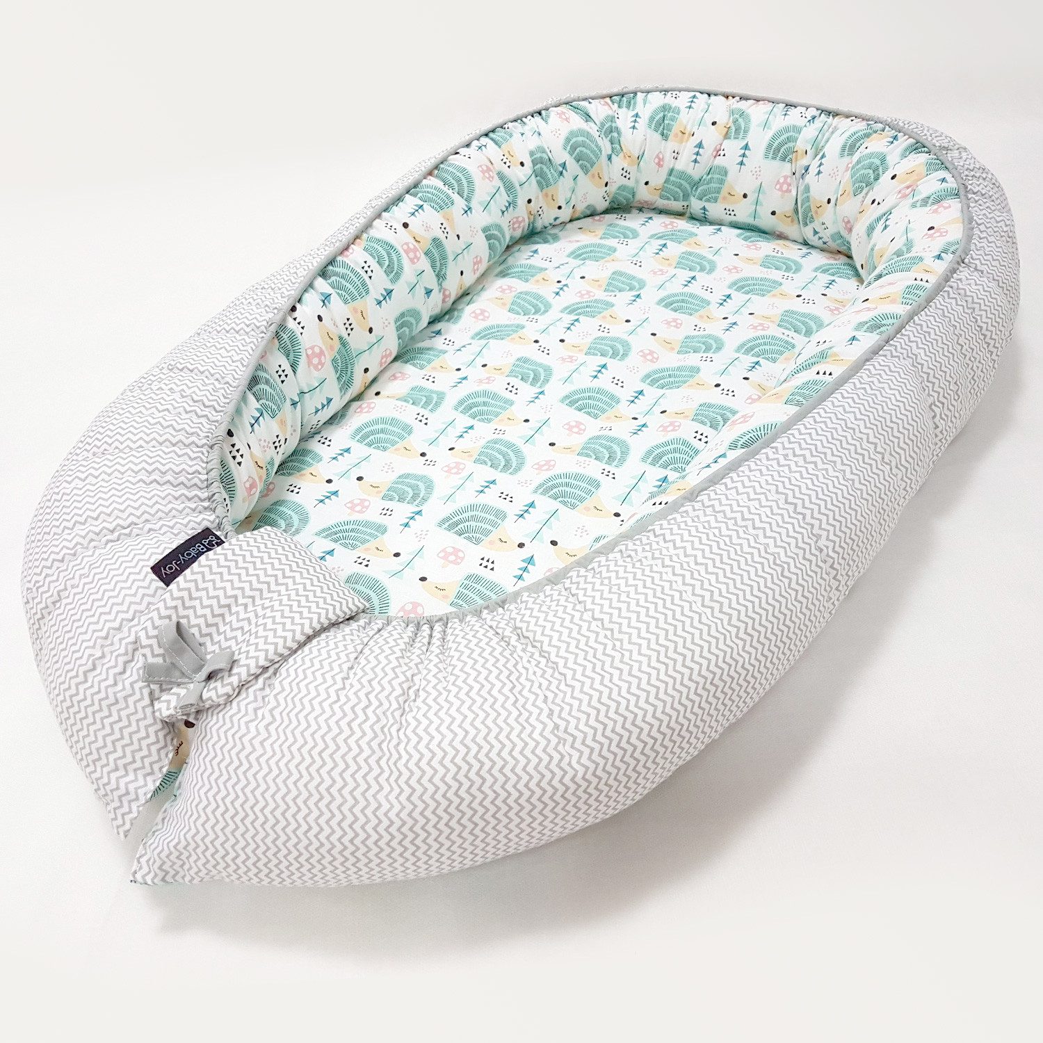 Baby-Joy Babyschlafsack Babynest Kokon ZICK ZACK günstig online kaufen