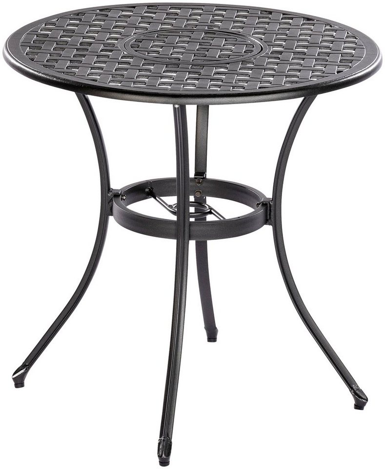 MERXX Gartentisch Rhodos, Mit einem praktischen Eiskübel in der Mitte des  Tisches