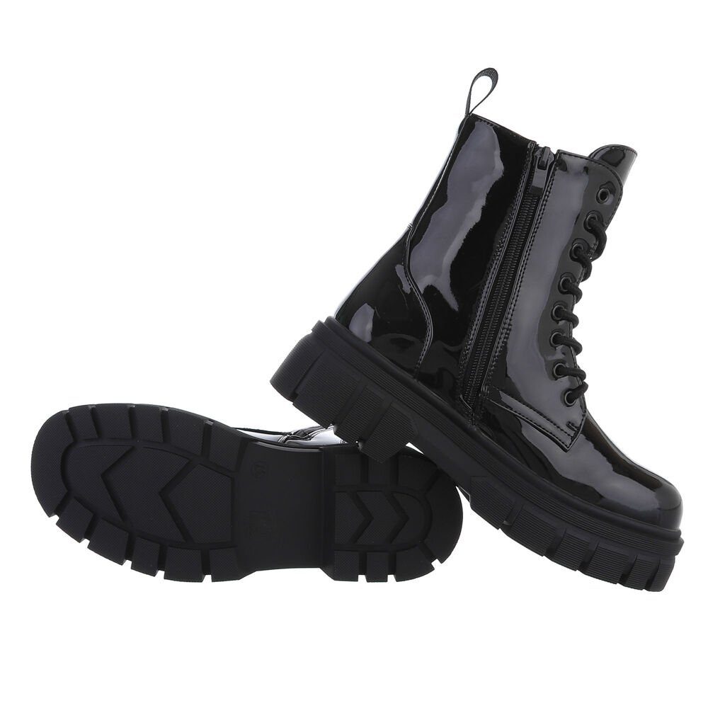 Ital-Design Damen Schnürschuhe Freizeit Schnürstiefelette (80951346) günstig online kaufen