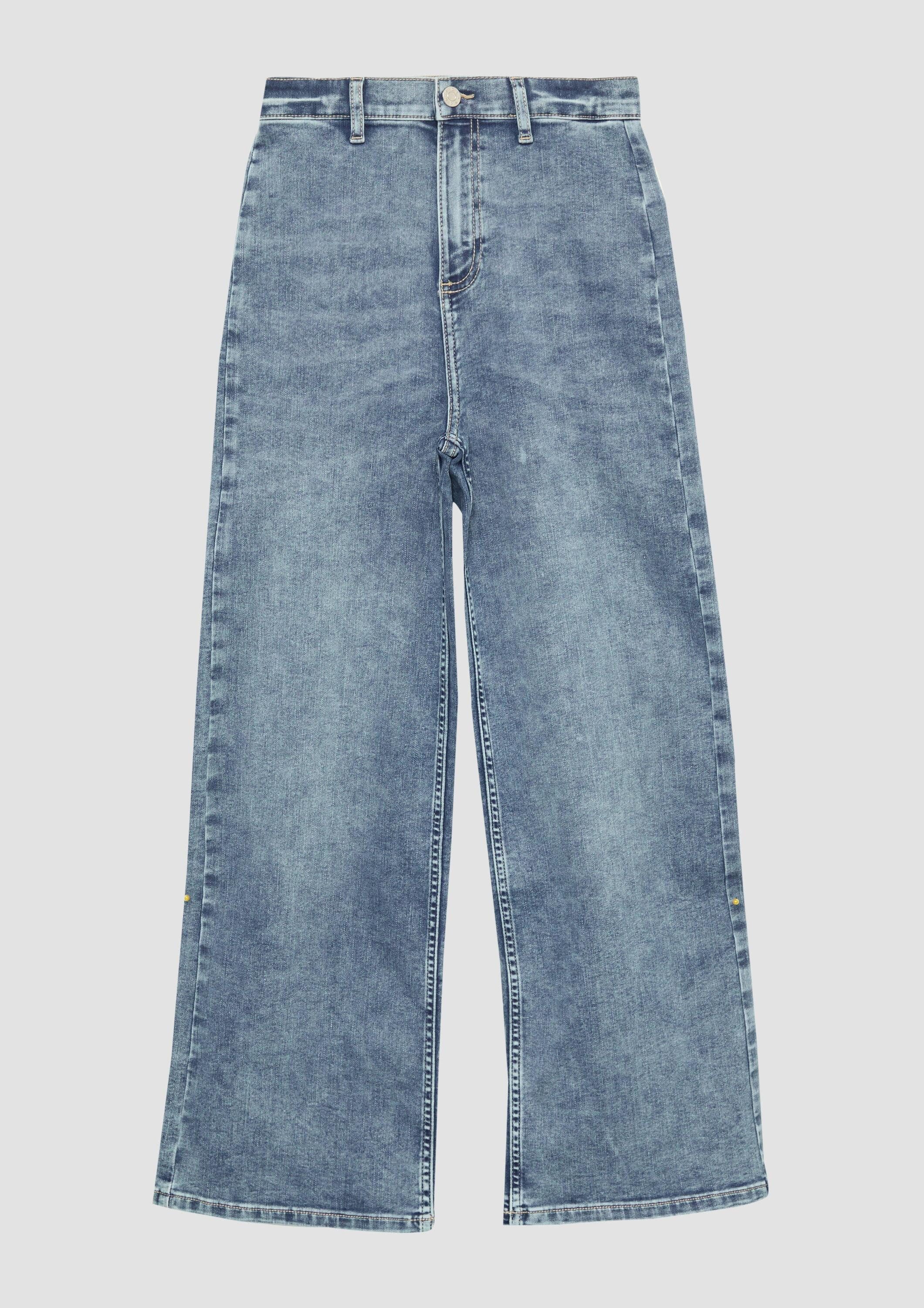 s.Oliver Weite Jeans Jeans-Hose Jeans / Regular Fit / High Rise / Wide Leg