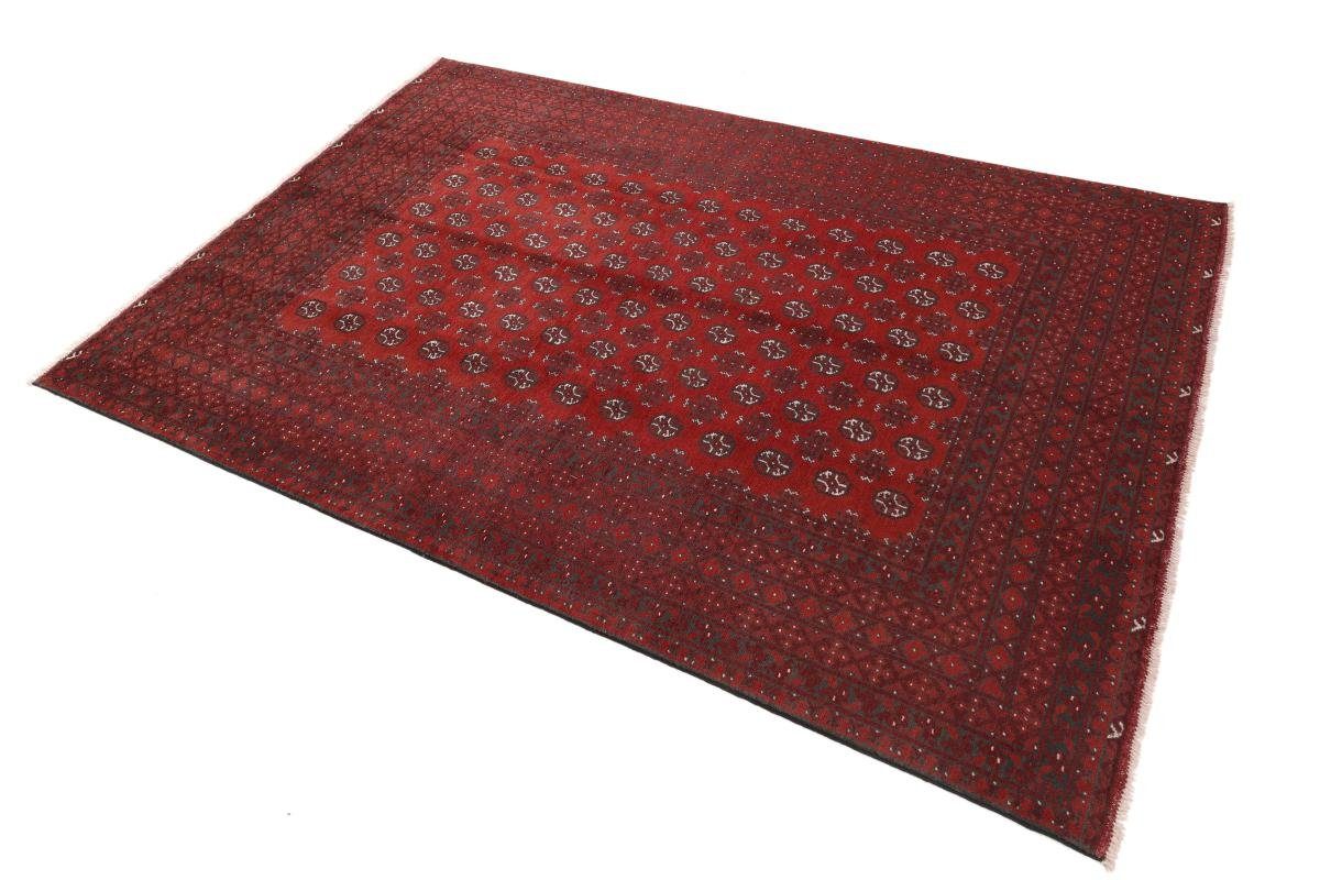 201x290 Handgeknüpfter Orientteppich 6 Akhche Orientteppich, rechteckig, mm Nain Afghan Trading, Höhe: