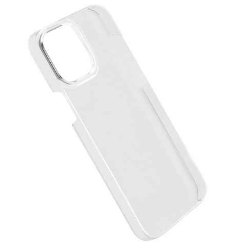 Hama Smartphone-Hülle Cover "Antibakteriell" für Apple iPhone 12 Pro Max Hülle Transparent
