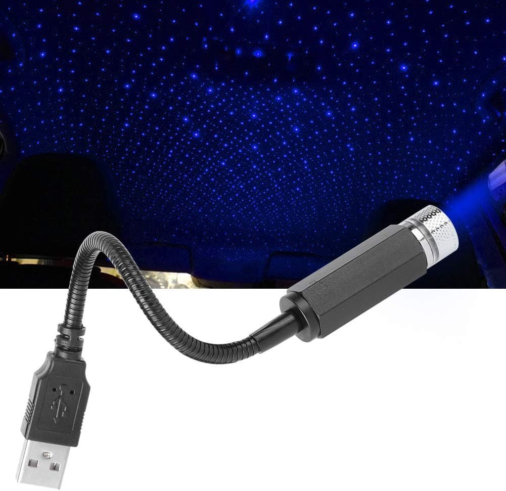 FELIXLEO LED-Sternenhimmel Sternenhimmel Auto USB 90° Verstellung Projektor Atmosphäre