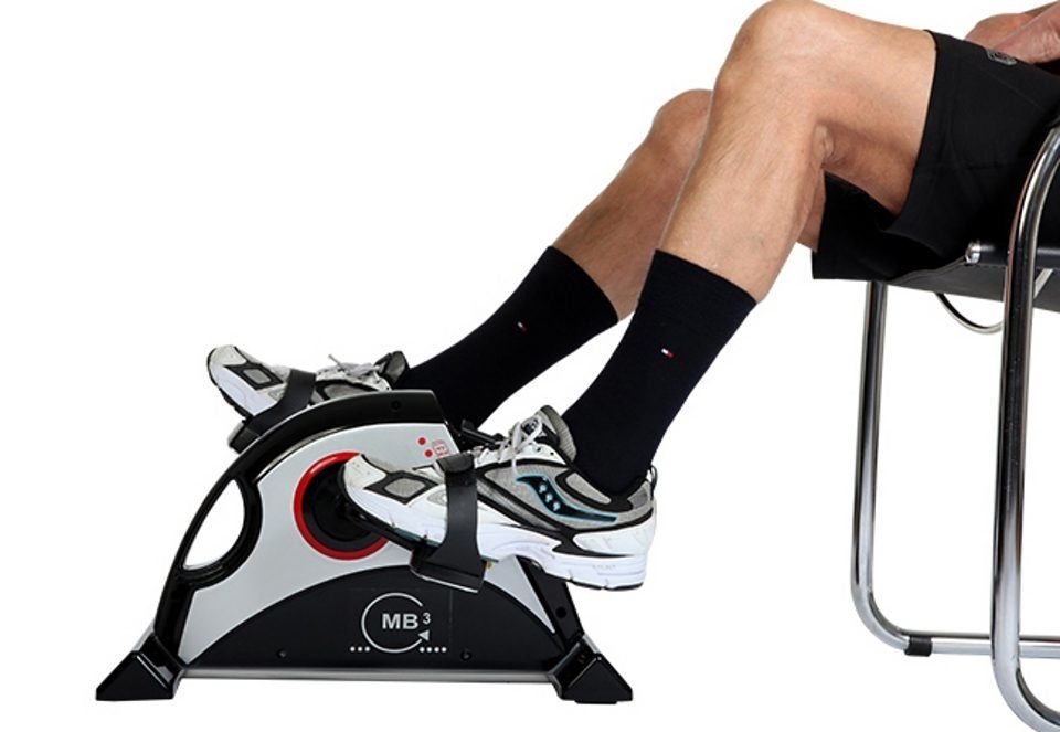 Christopeit Sport® Mini-Heimtrainer MB3, 100 kg max. Benutzergewicht, Fahrrad