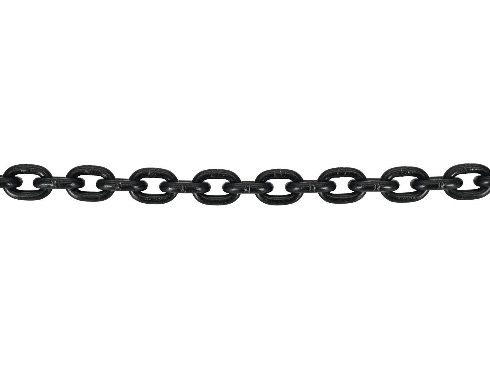 Anschlagkette ACCESSORY Rundstahlkette 6mm GK8 sw 1m, Длина 3 m
