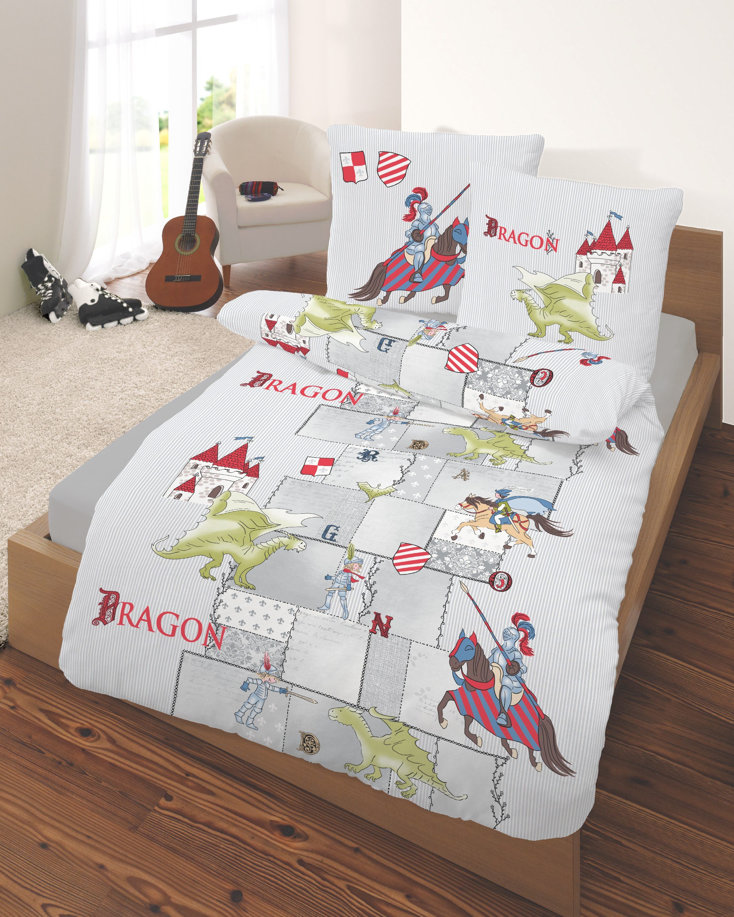 Träumschön Jugendbettwäsche Premium Set aus Baumwolle günstig online kaufen