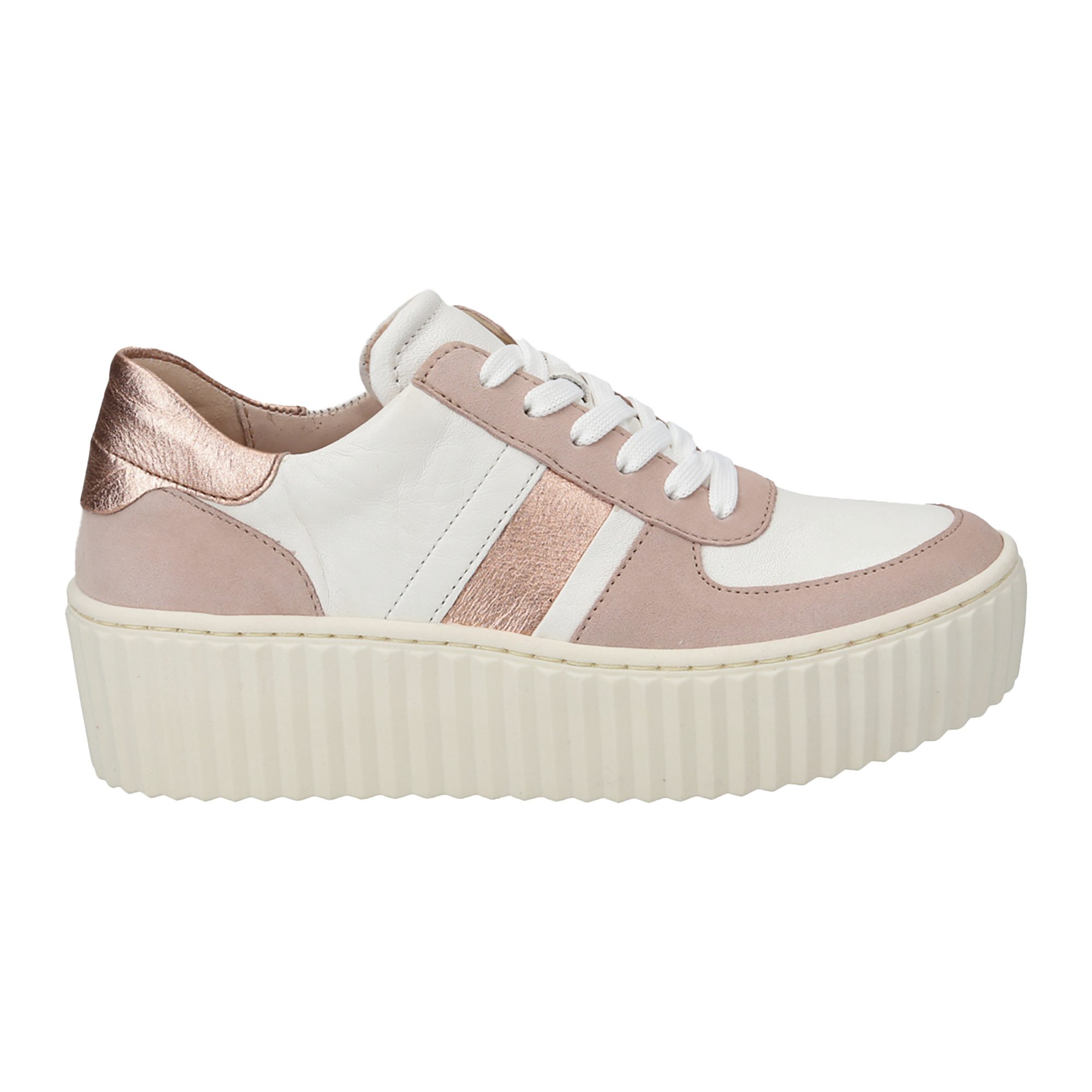 Gabor 23.203.20, Sneaker, Weiß,kombiniert, Damen Sneaker