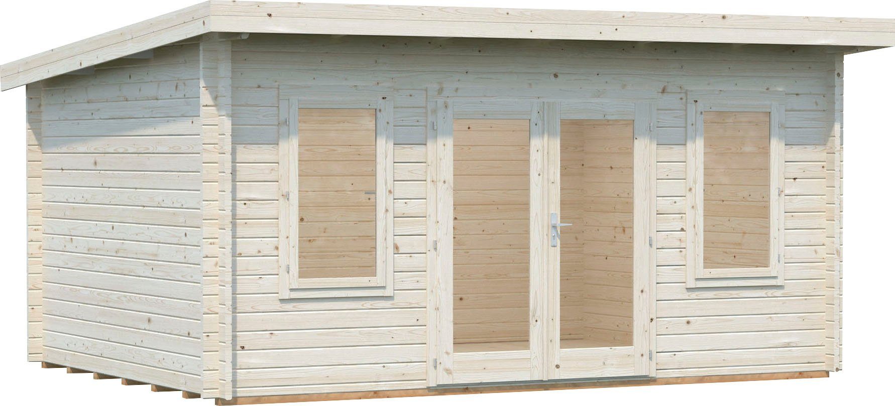 Palmako Gartenhaus Lisa, BxT: 494x394 cm, (Set), 14,2 m², mit Fußboden im Gartenhaus