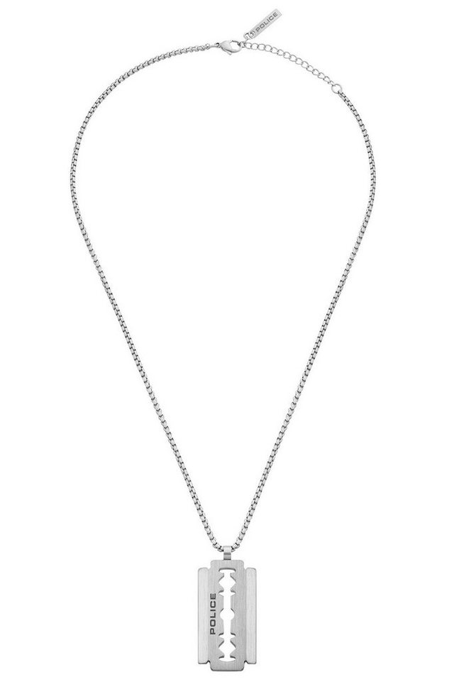 Police Kette mit Anhänger Edelstahl Raz... Police Kette mit Anhänger Edelstahl Raz...