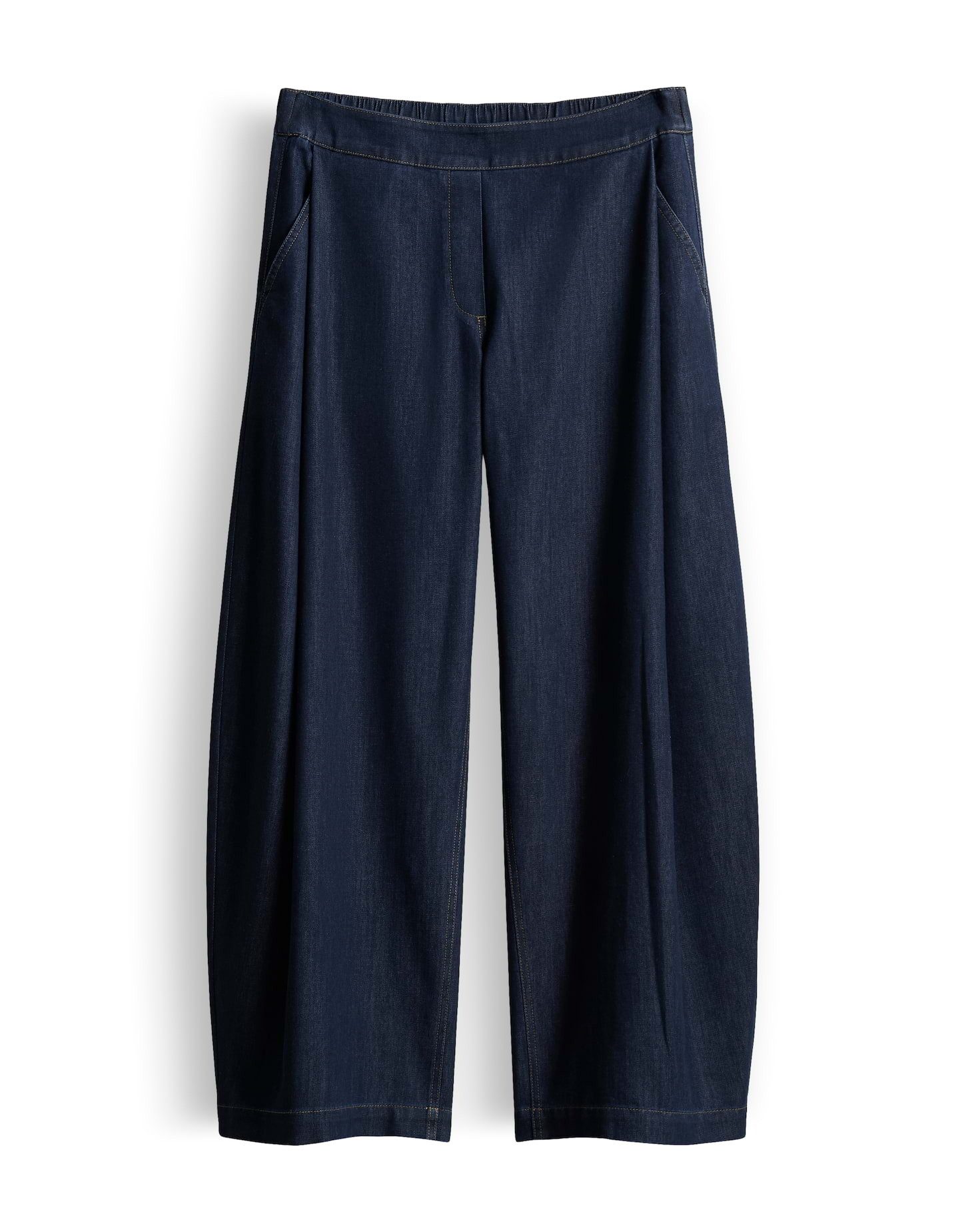 someday Lederhose Charlie curved denim aus Denim in Relaxed-Passform Mit Bundfalten und Saumdetail für eine moderne Silhouette