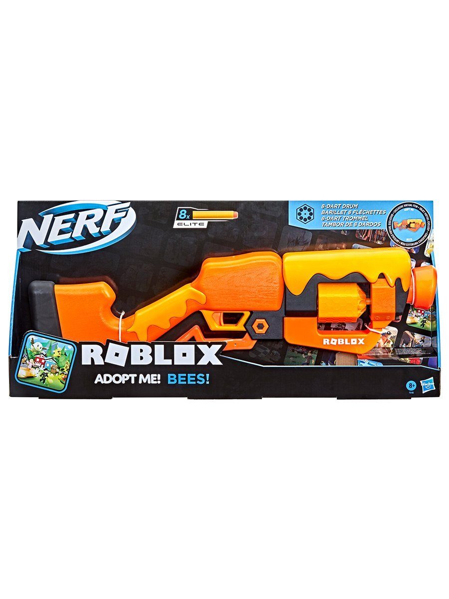 Hasbro Blaster Dartblaster Roblox Adopt Me!: BEES! Blaster, Inspiriert von dem Videospiel Roblox. Ideal für Fans, zum nachspielen