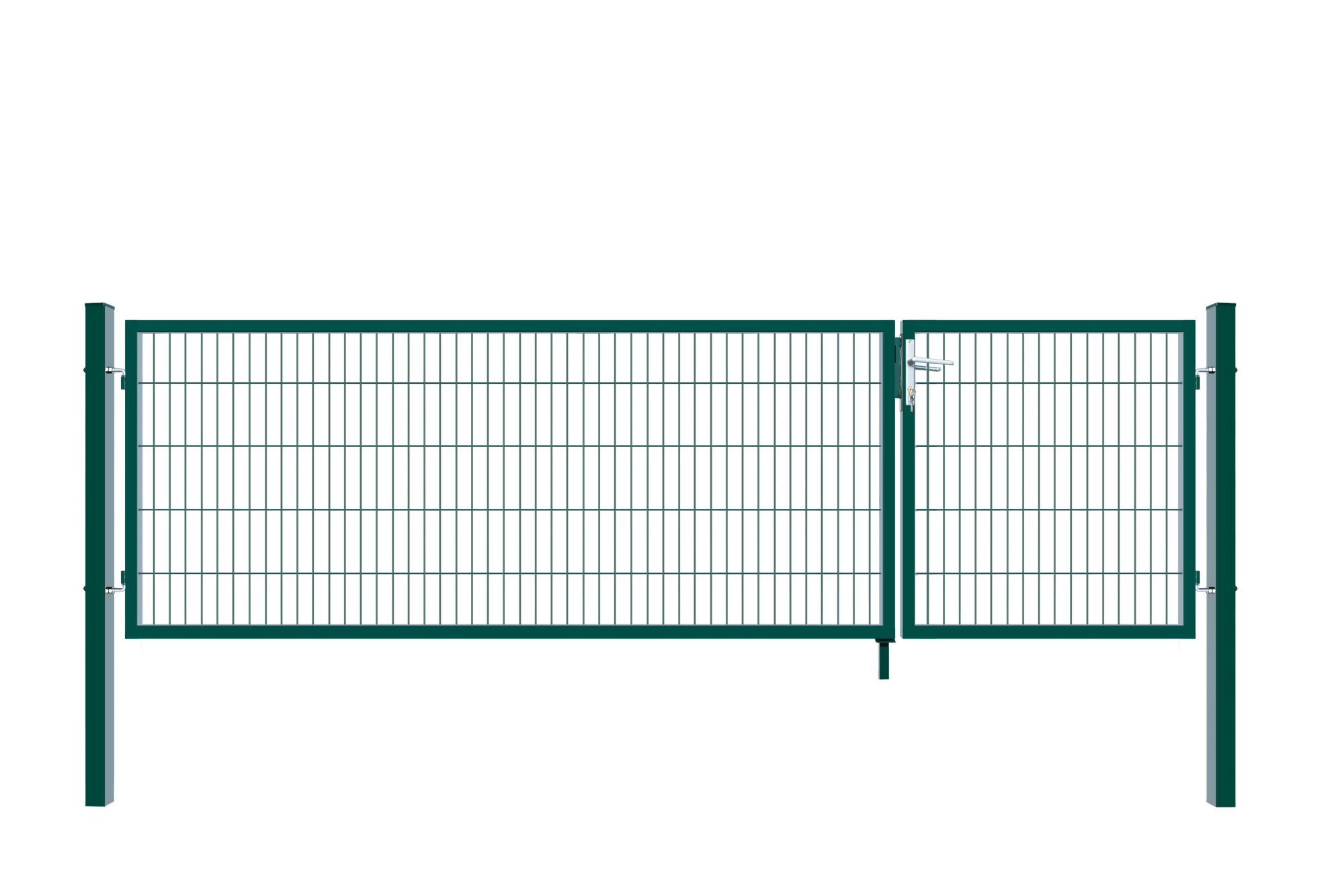 HOME DELUXE Gartentor Doppelflügel Gartentor ADITUS - Grün günstig online kaufen