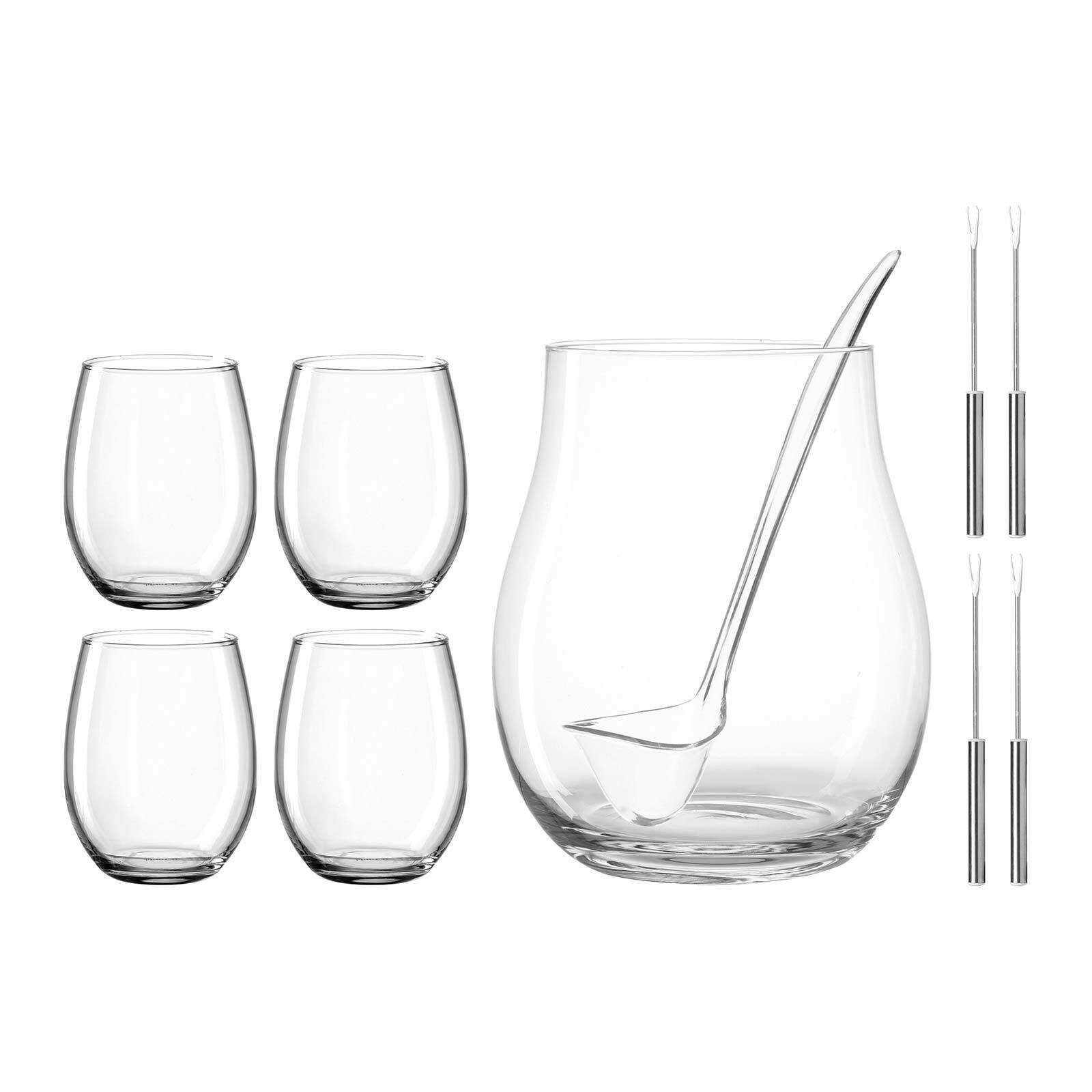 LEONARDO Gläser-Set »LIMITED«, Kunststoff, Glas, Edelstahl online kaufen |  OTTO