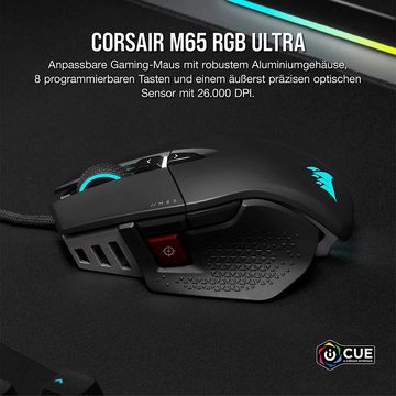 Corsair M65 RGB ULTRA Gaming-Maus (kabelgebunden)