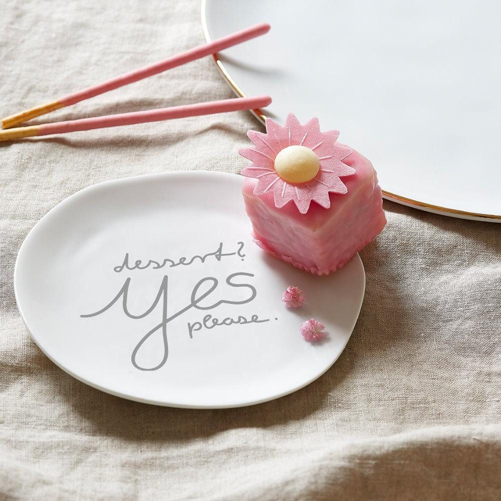 Räder Frühstücksteller Design Teller Dessert? Yes, Please (14 cm)