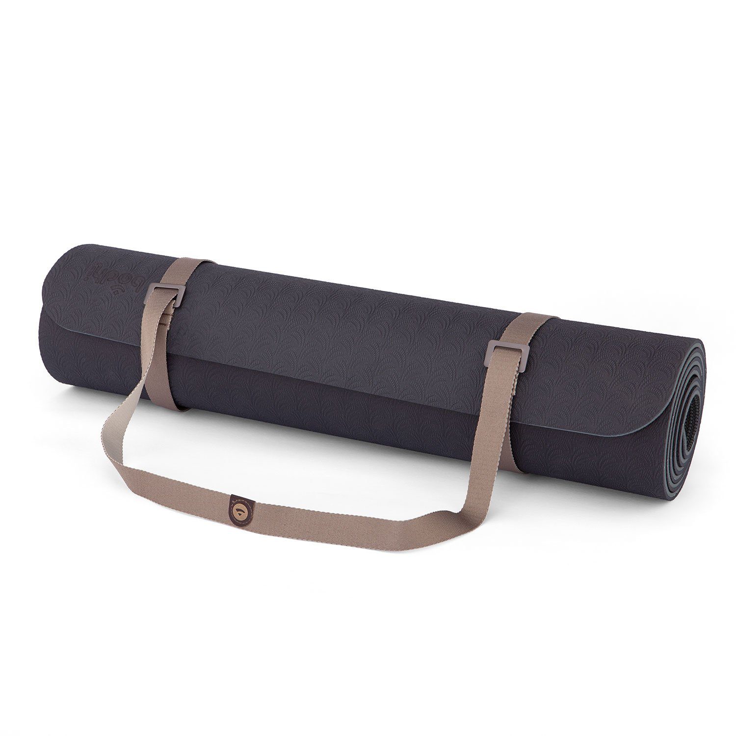 bodhi Yogamatte Zweifarbiger Yogamatten-Tragegurt grau – Bild 3 von 5