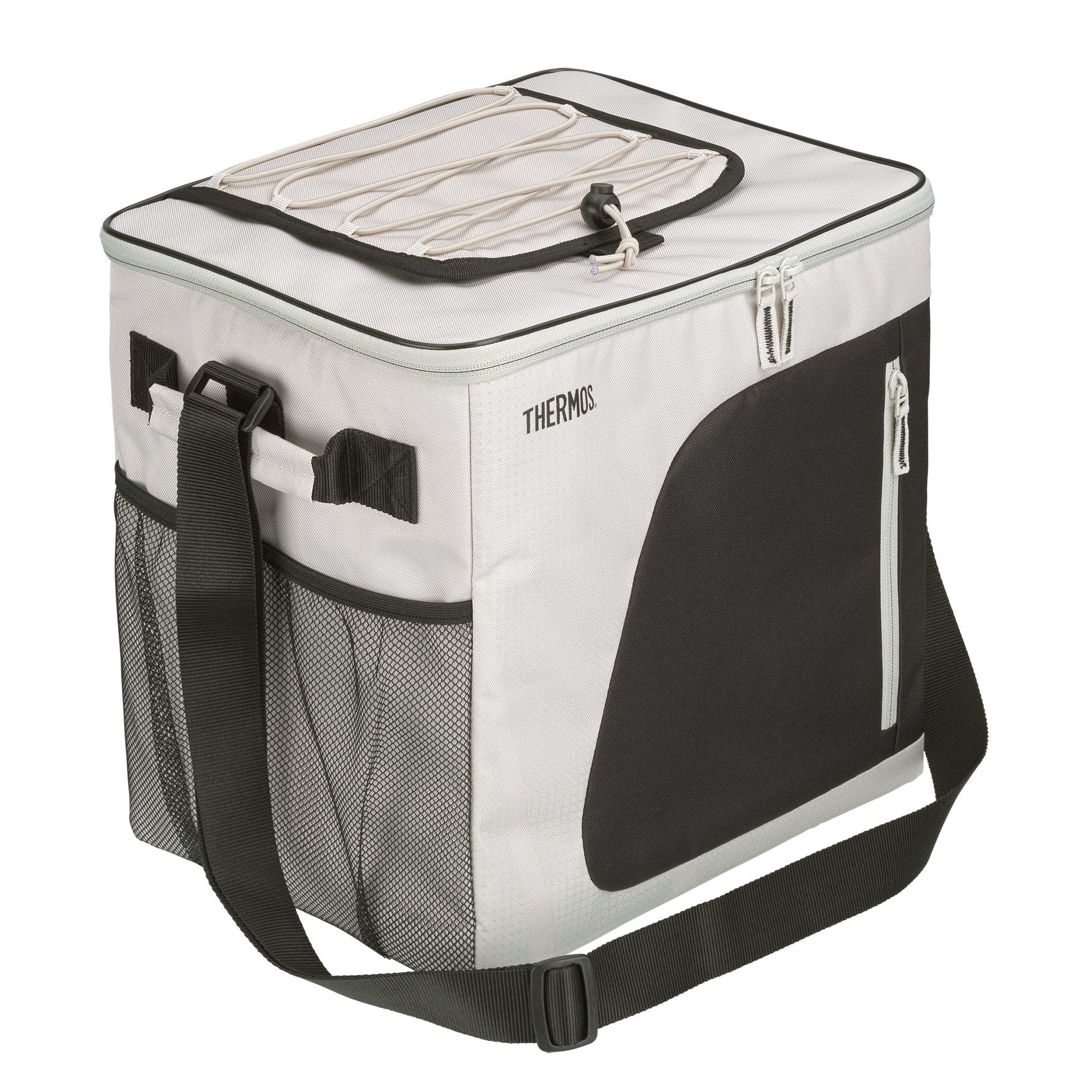 THERMOS Kühltasche ICON Cooler mit praktischen Tragenetzen, 30 l, IsoTec Premium-Schichtisolierung, verstellbarer Tragegurt
