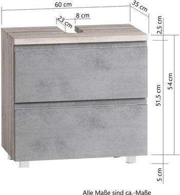 HELD MÖBEL Waschbeckenunterschrank Sölden