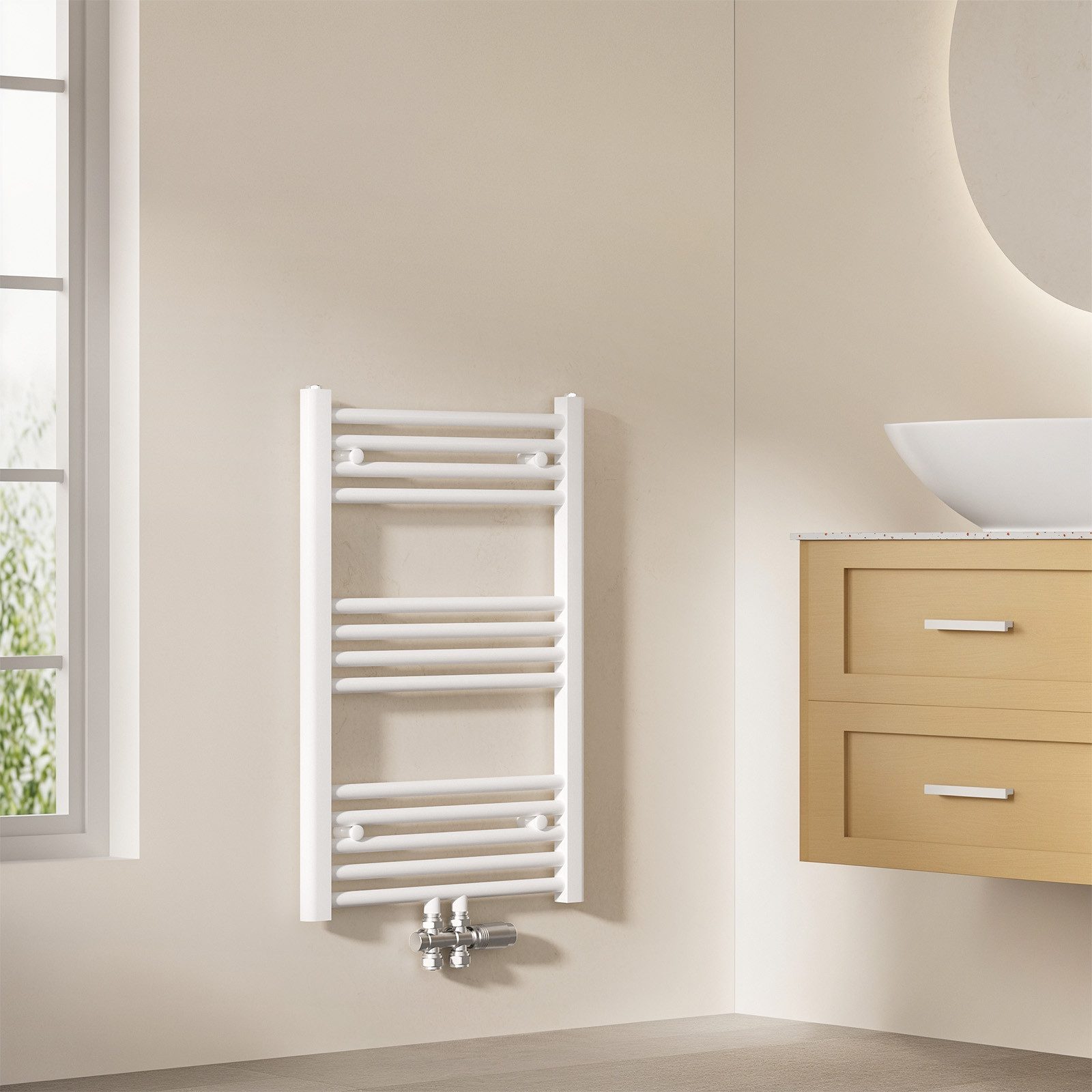 EMKE Badheizkörper Klein Handtuchheizkörper Badezimmer Handtuchtrockner, günstig online kaufen