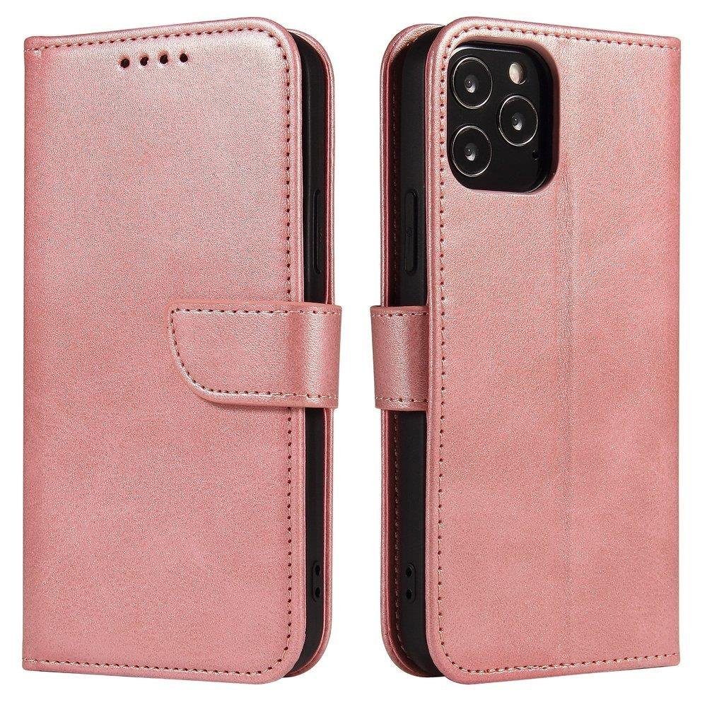 cofi1453 Smartphone-Hülle Premium Magnet Case Buch Tasche Schutzhülle