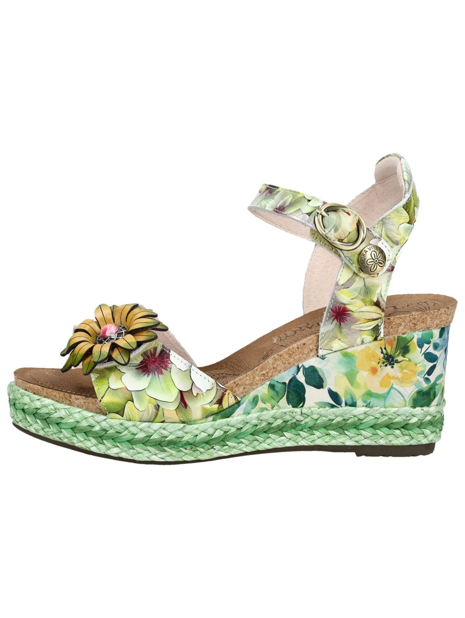 LAURA VITA LAURA VITA Sandalen Leder High-Heel-Sandalette günstig online kaufen