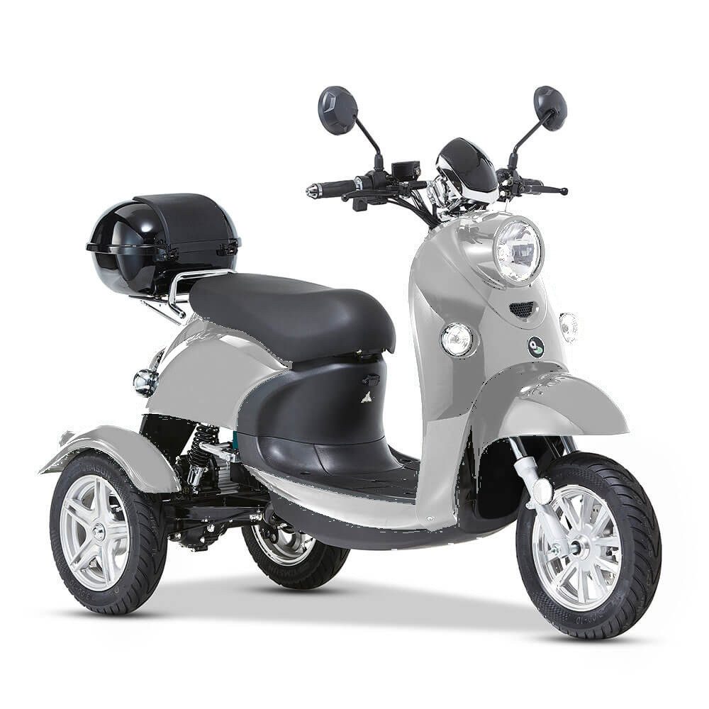 ENEWAY Elektromobil E-Mobil Modena II 60V 20AH Blei-Gel Akku, 25,00 km/h, (Set), inklusive TopCase
