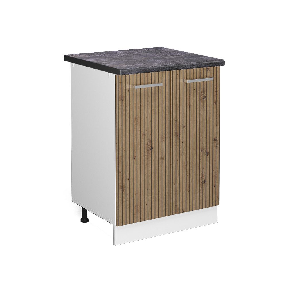 Vicco Unterschrank R-Line, Artisan-Eiche/Weiß, 60 cm, günstig online kaufen
