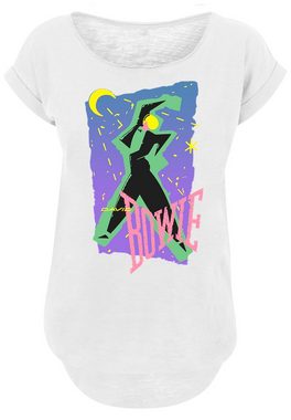 F4NT4STIC T-Shirt David Bowie Moonlight Dance Print