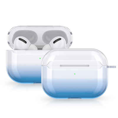 kwmobile Kopfhörer-Schutzhülle, Hülle für Apple AirPods Pro - Softcover Schutzhülle Etui Case Cover Kopfhörer TPU-Silikon