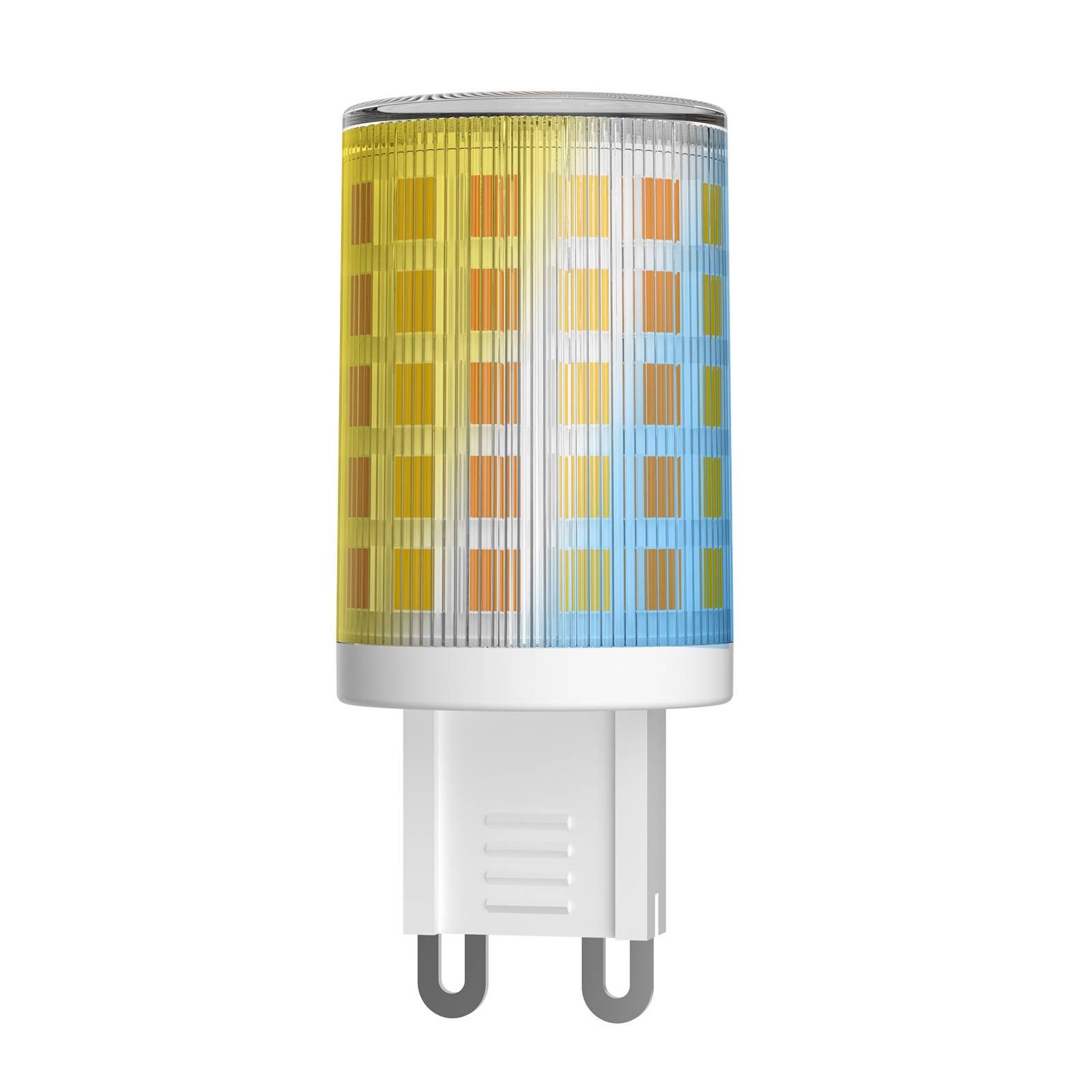 LUUMR LED-Leuchtmittel LED-G9-Leuchtmittel, G9, Farbwechsel warmweiß / tageslicht