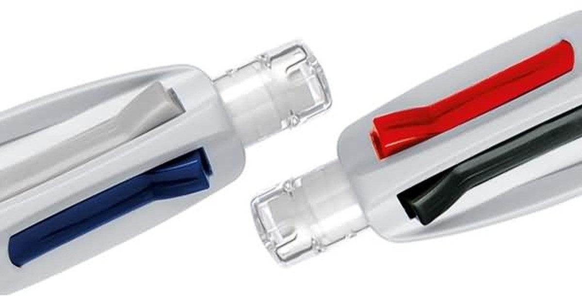 BIC Kugelschreiber Mehrfarbkugelschreiber 4 Colours 3+1 (12 Stück)