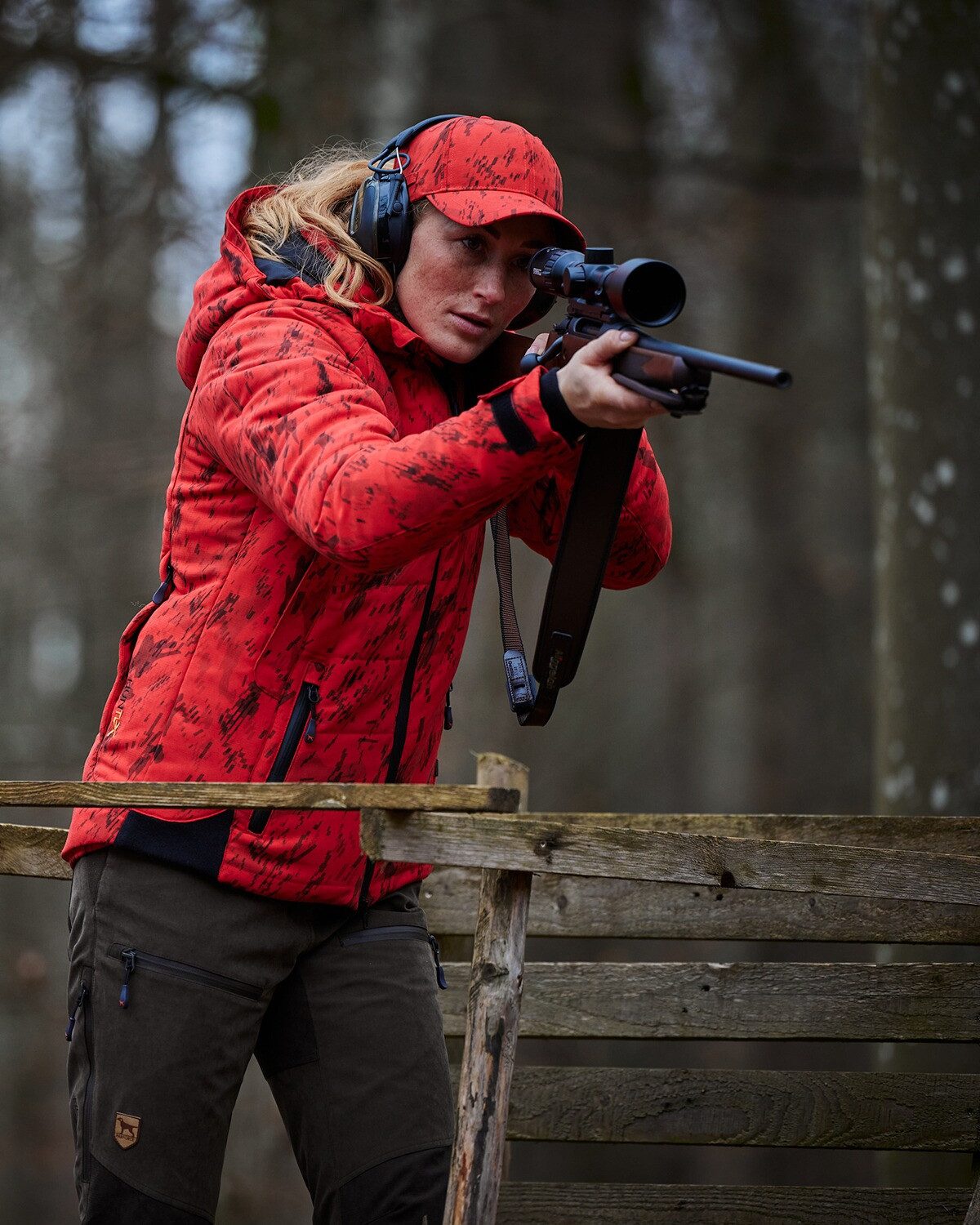 Parforce Winterjacke Damen Winterjacke Ultimate® Signalcamo Wasserdicht