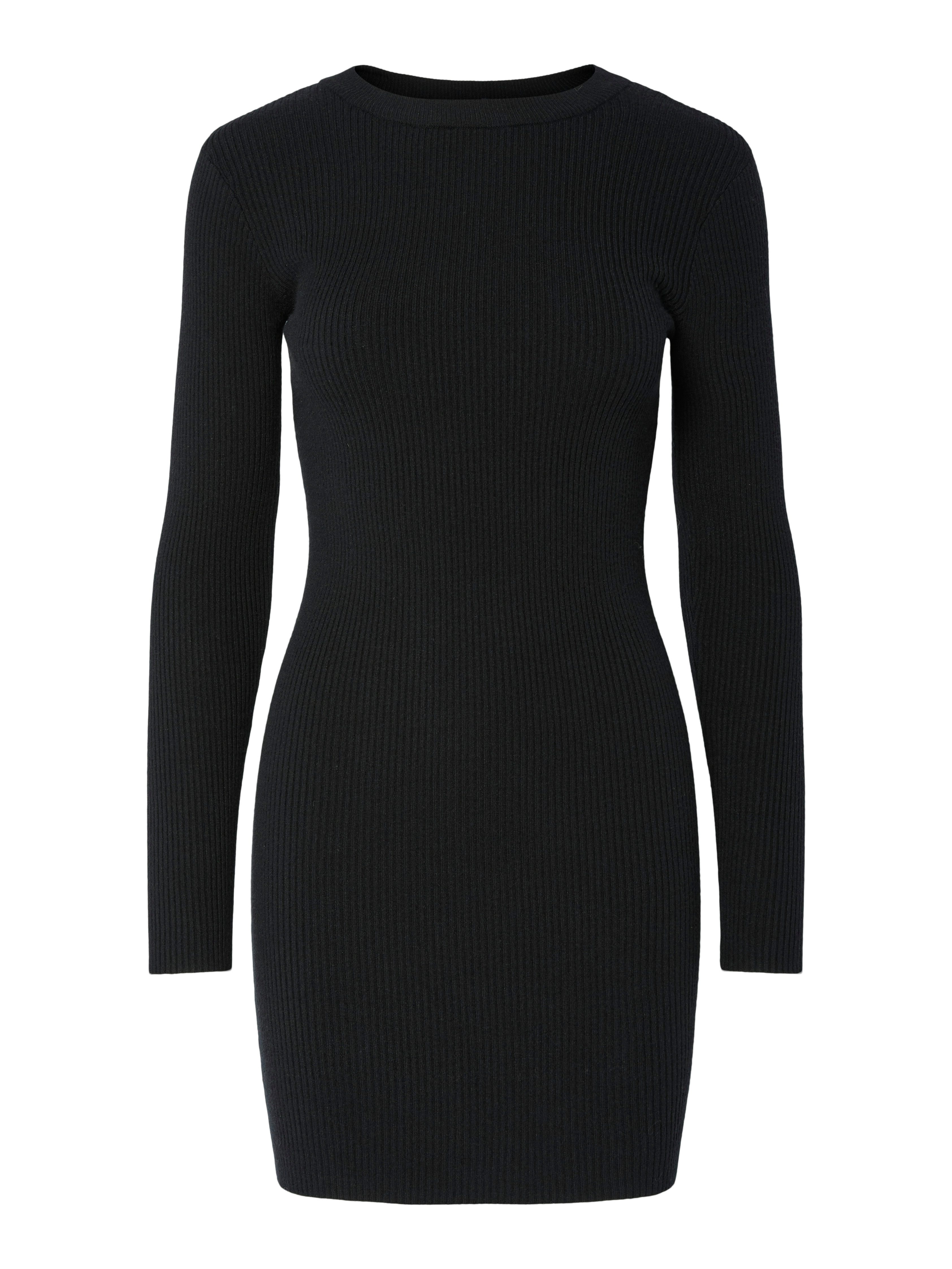 pieces Minikleid PCMIRA NEW LS O-NECK KNIT DRESS NOOS BC Sommerkleid günstig online kaufen