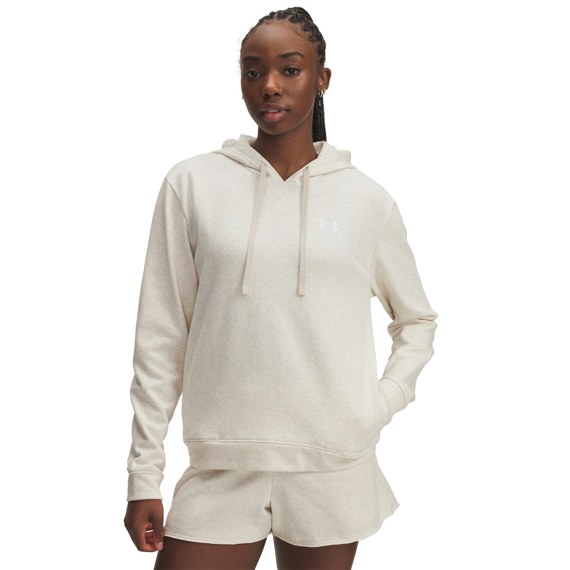 Kapuzenpullover Under Armour Damen Sweatshirt Rival Terry Hoodie 6005511